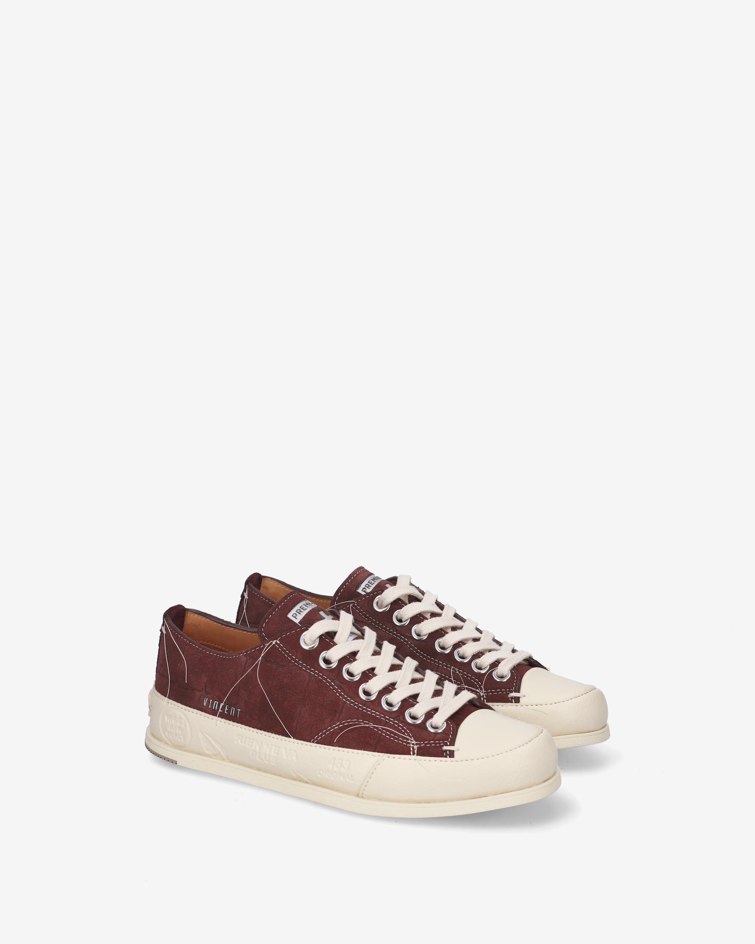 Premiata Vincentd 15 8611 baskets léopard beige
