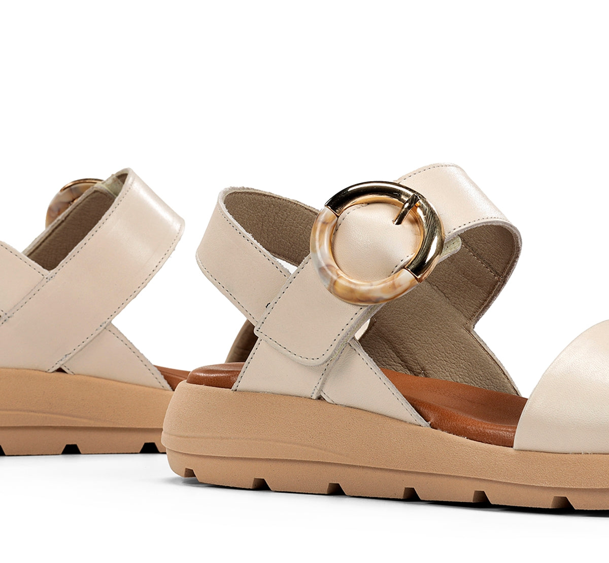 Dorking Gandia D9468 sandales taupe femme