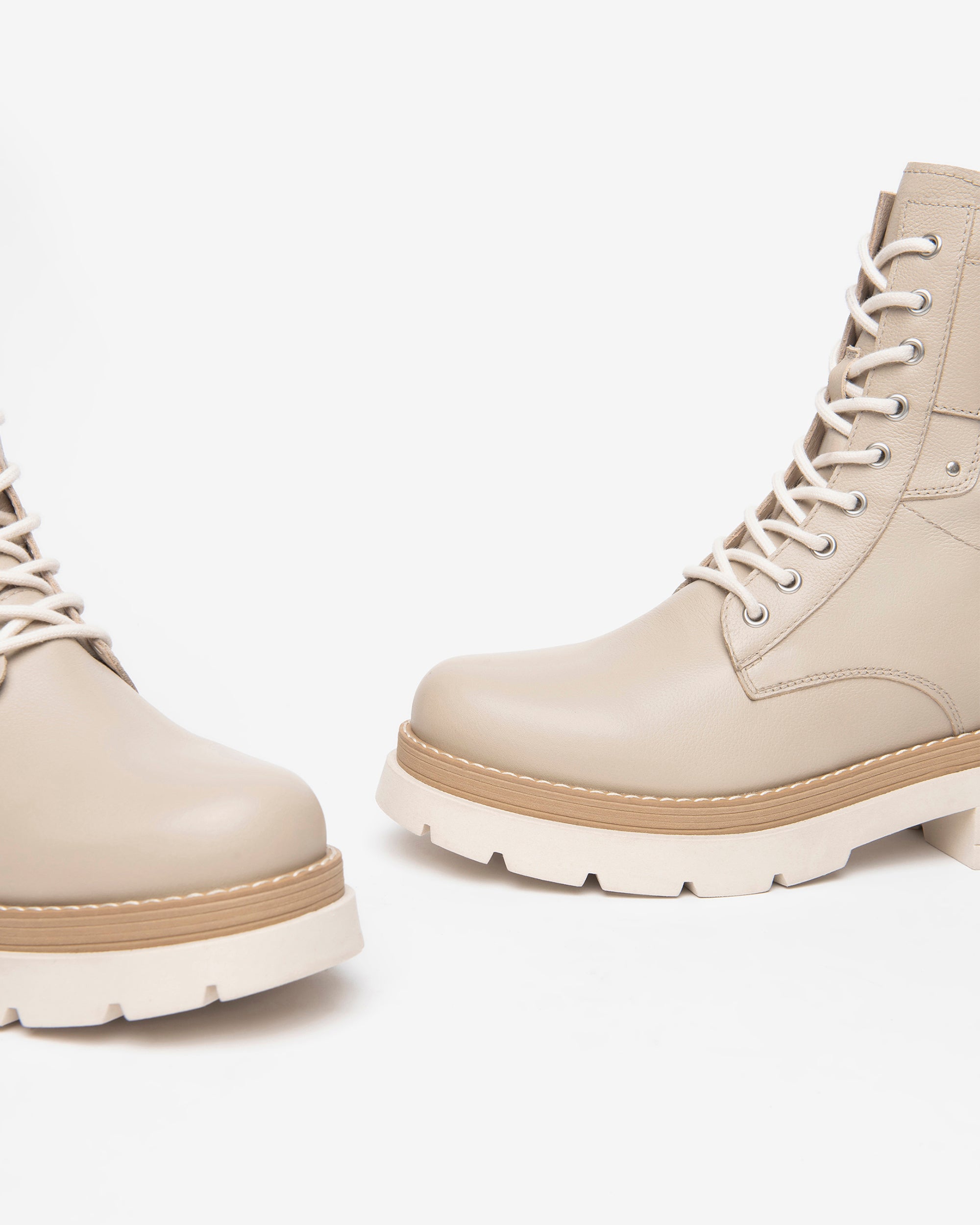 Nero Giardini Combat Boots bottines cuir femme pointure 38