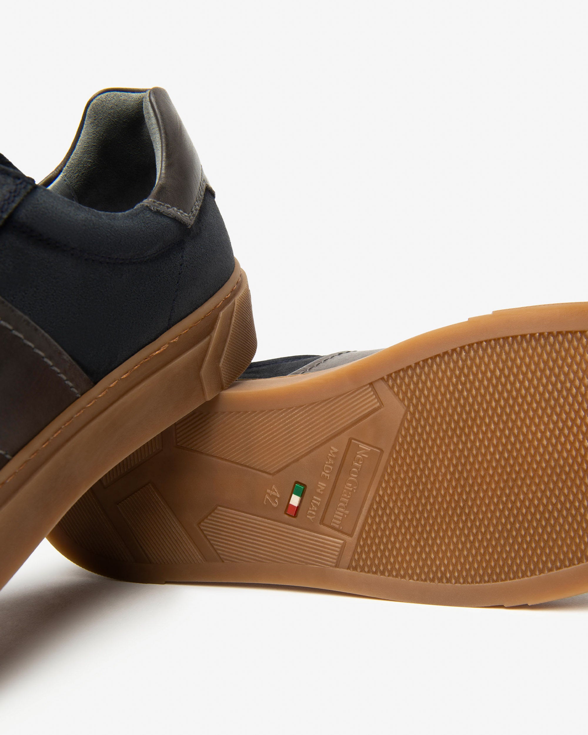 Nero Giardini Sneakers baskets homme cuir daim confort