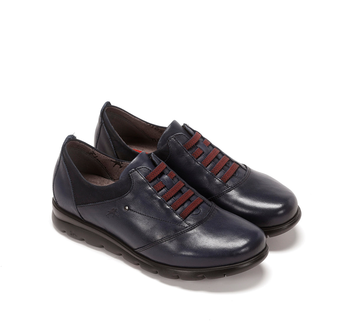Fluchos Susan F0354 derby bleu femme confort Dynergy