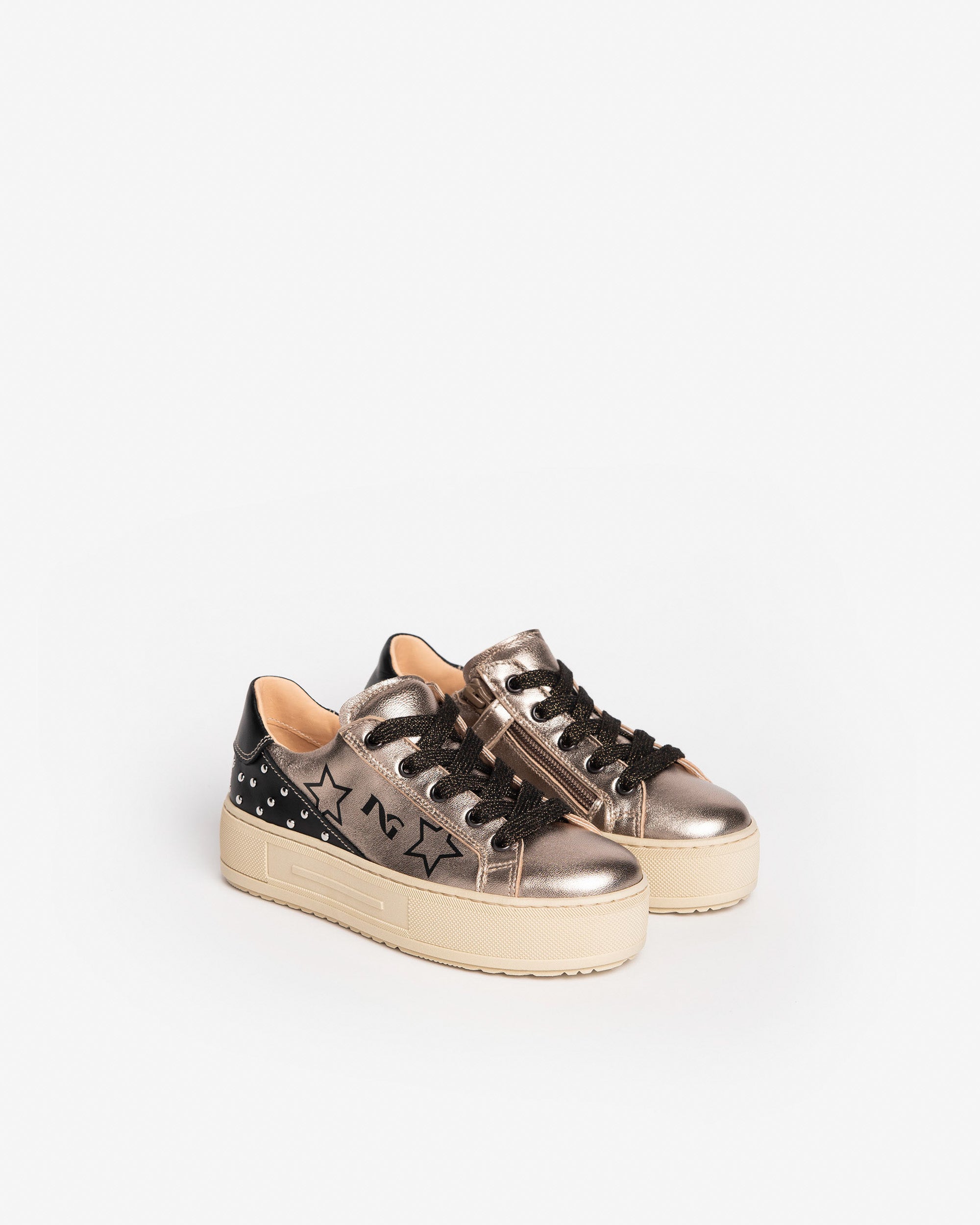 Nero Giardini Sneakers cuir fille semelle légère 35