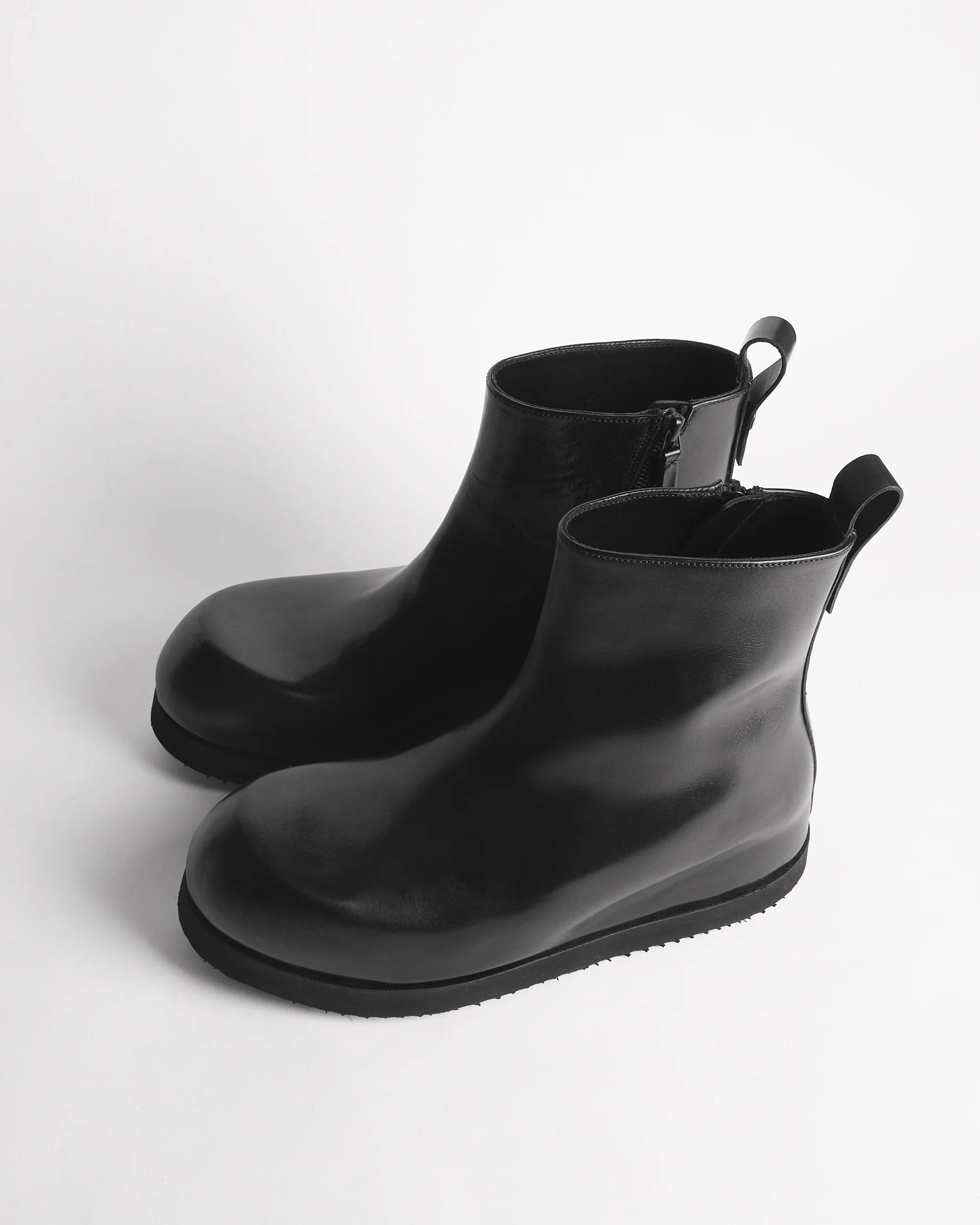 Premiata 022 boots cuir zip lateral homme
