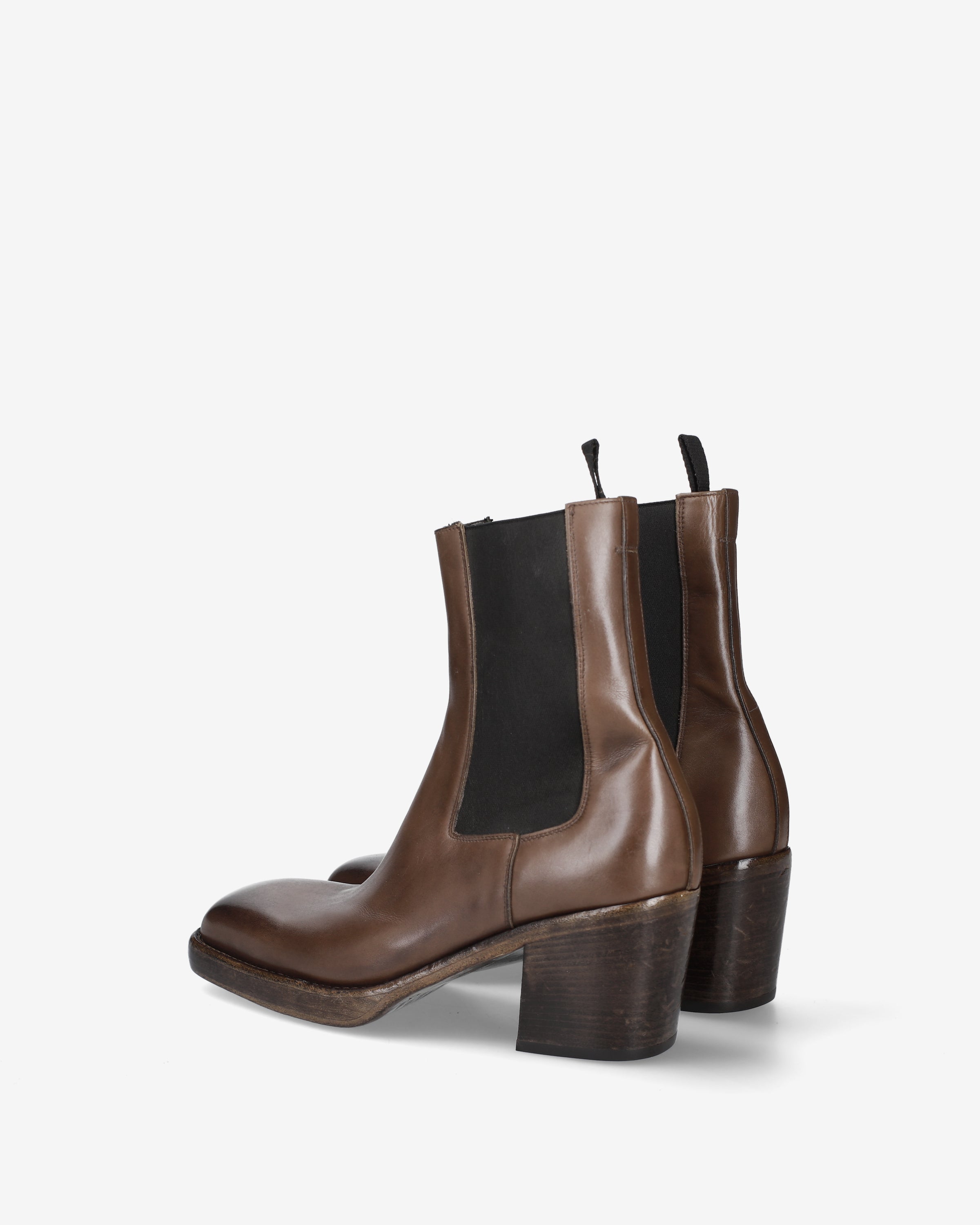 Premiata Boots cuir marron effet usé pointure 42