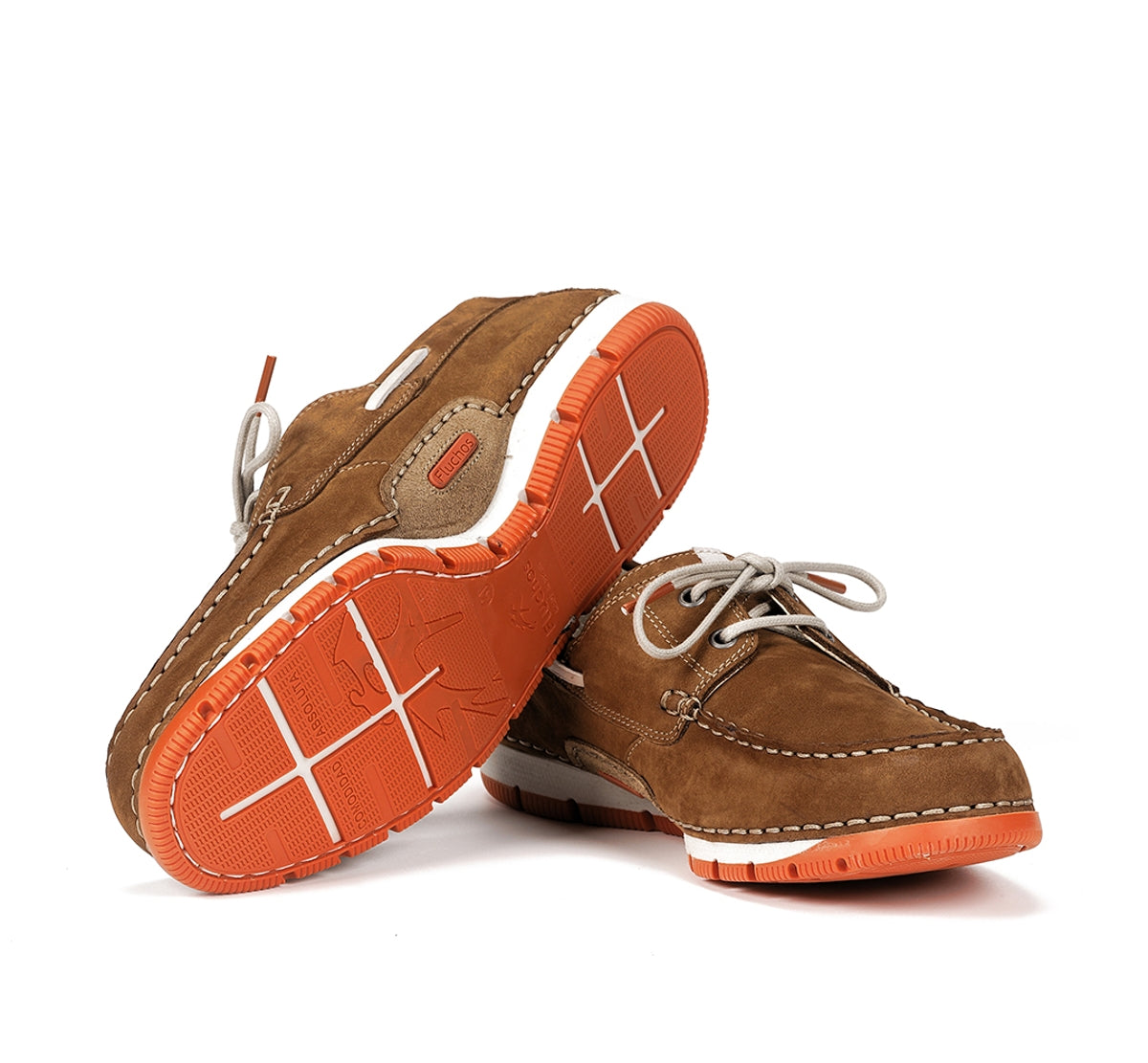 Fluchos Andrey F1448 bateau marron homme cuir