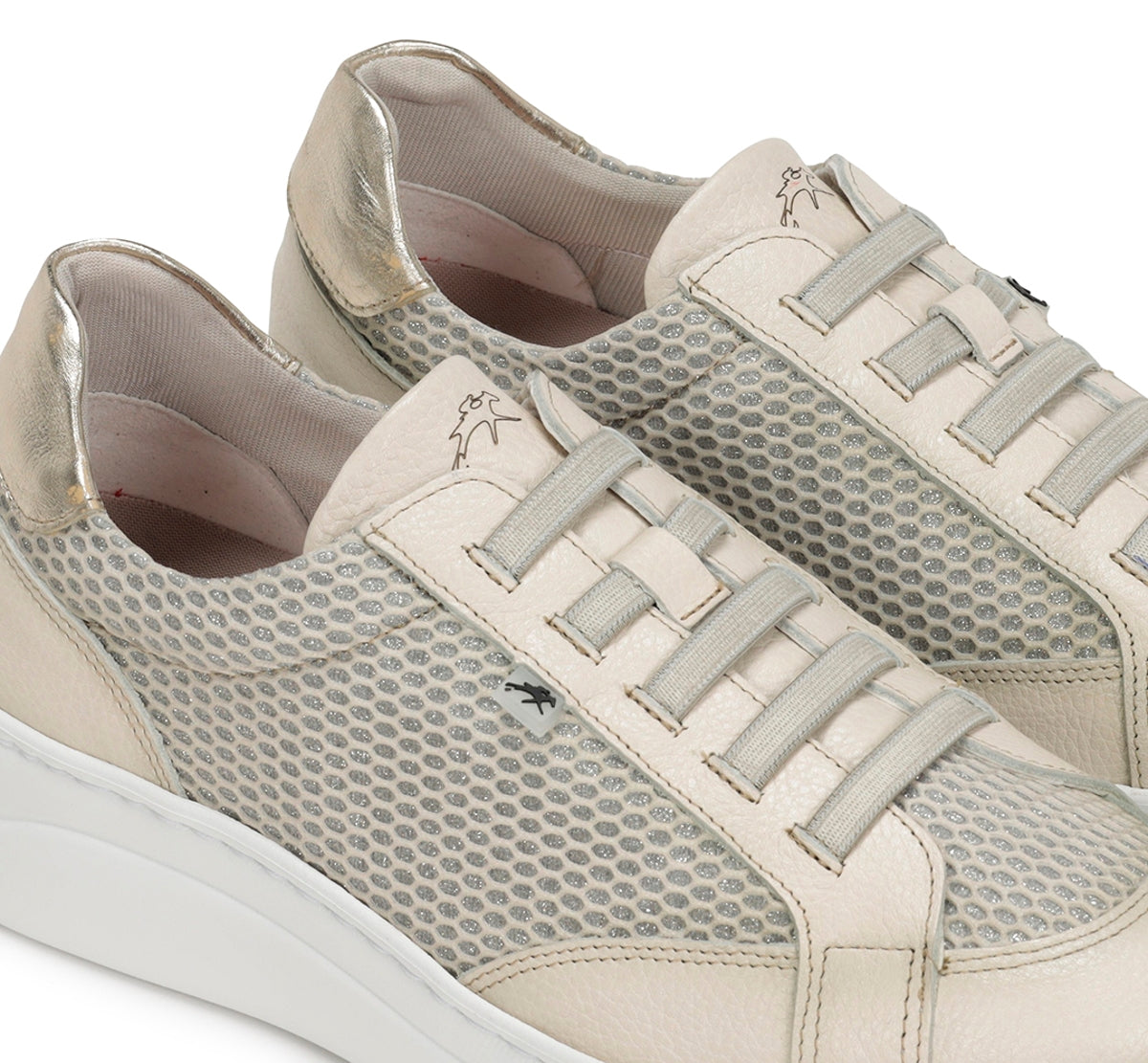 Fluchos Pompas F1668 baskets femme beige légères