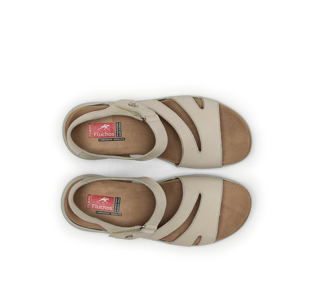 Fluchos Yagon F1478 sandales femme beige classique