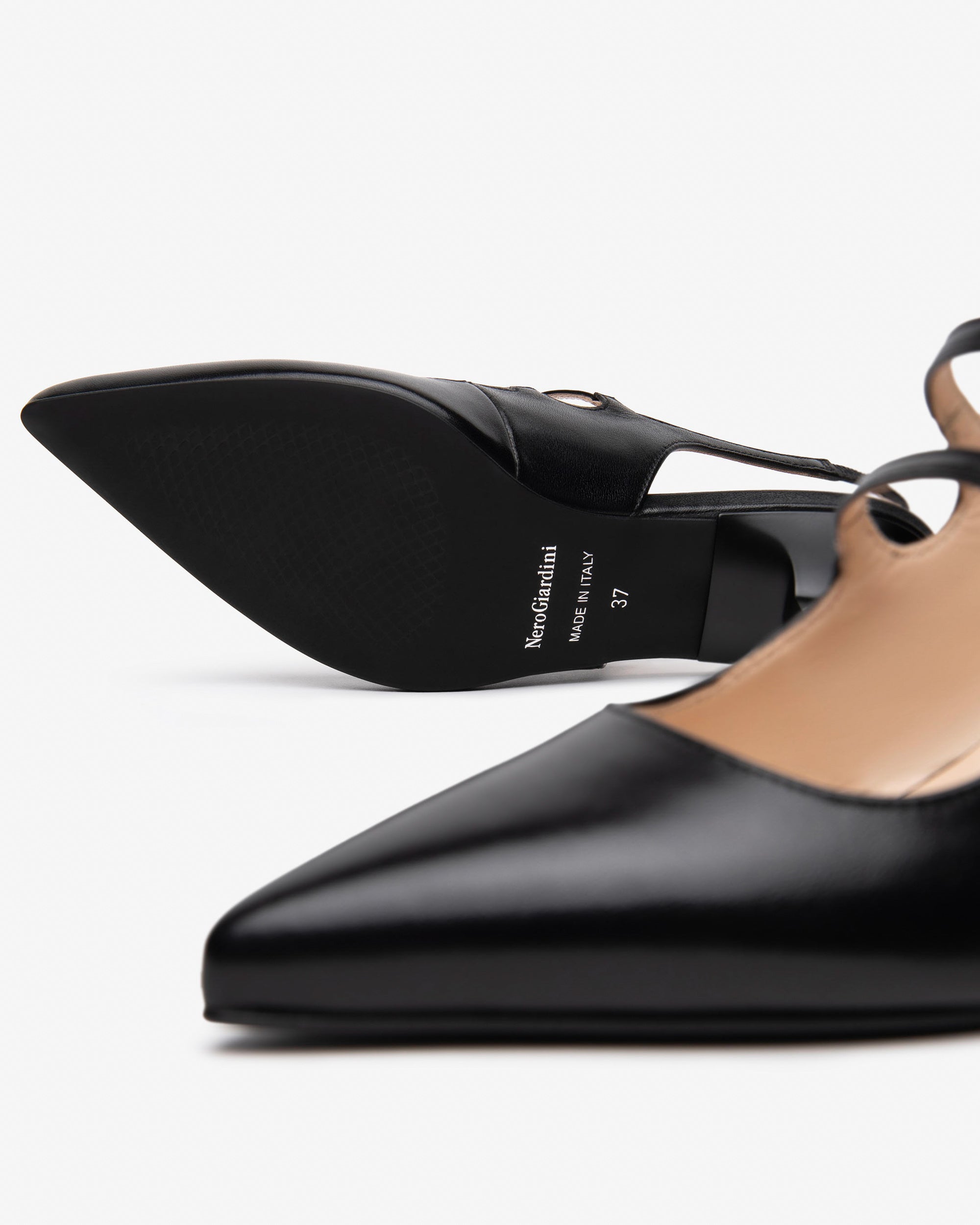 Nero Giardini Slingback escarpins cuir femme cérémonie