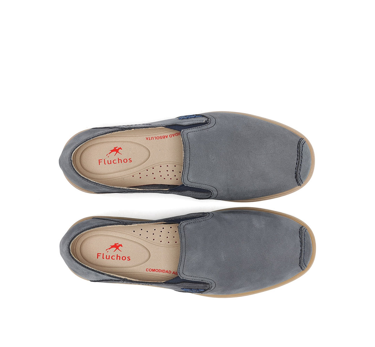 Fluchos Slip On Tribal F2194 chaussures bleu homme