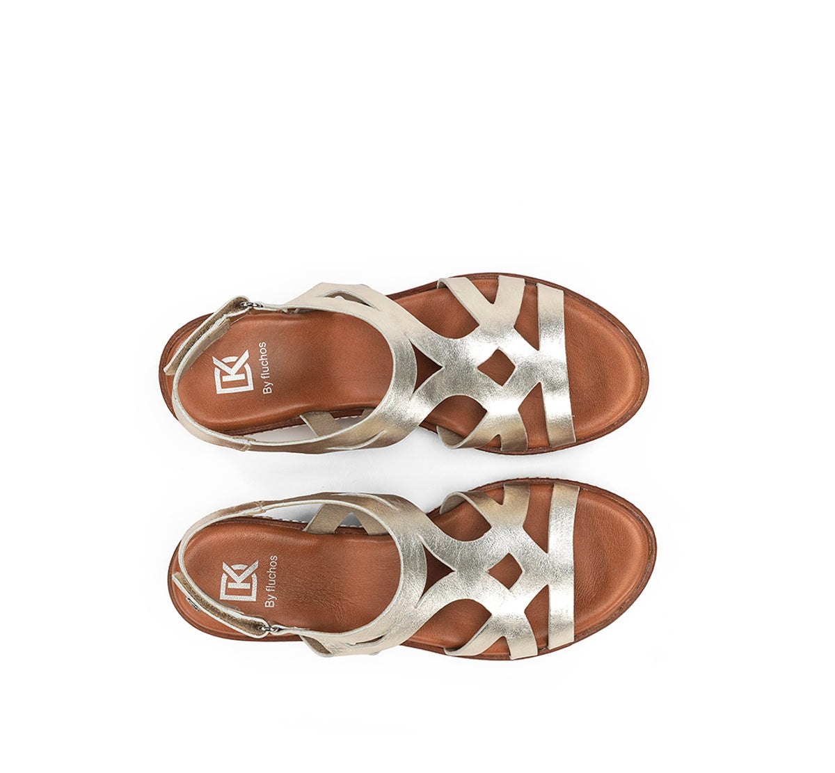 Dorking Nido D9451 sandale femme doré