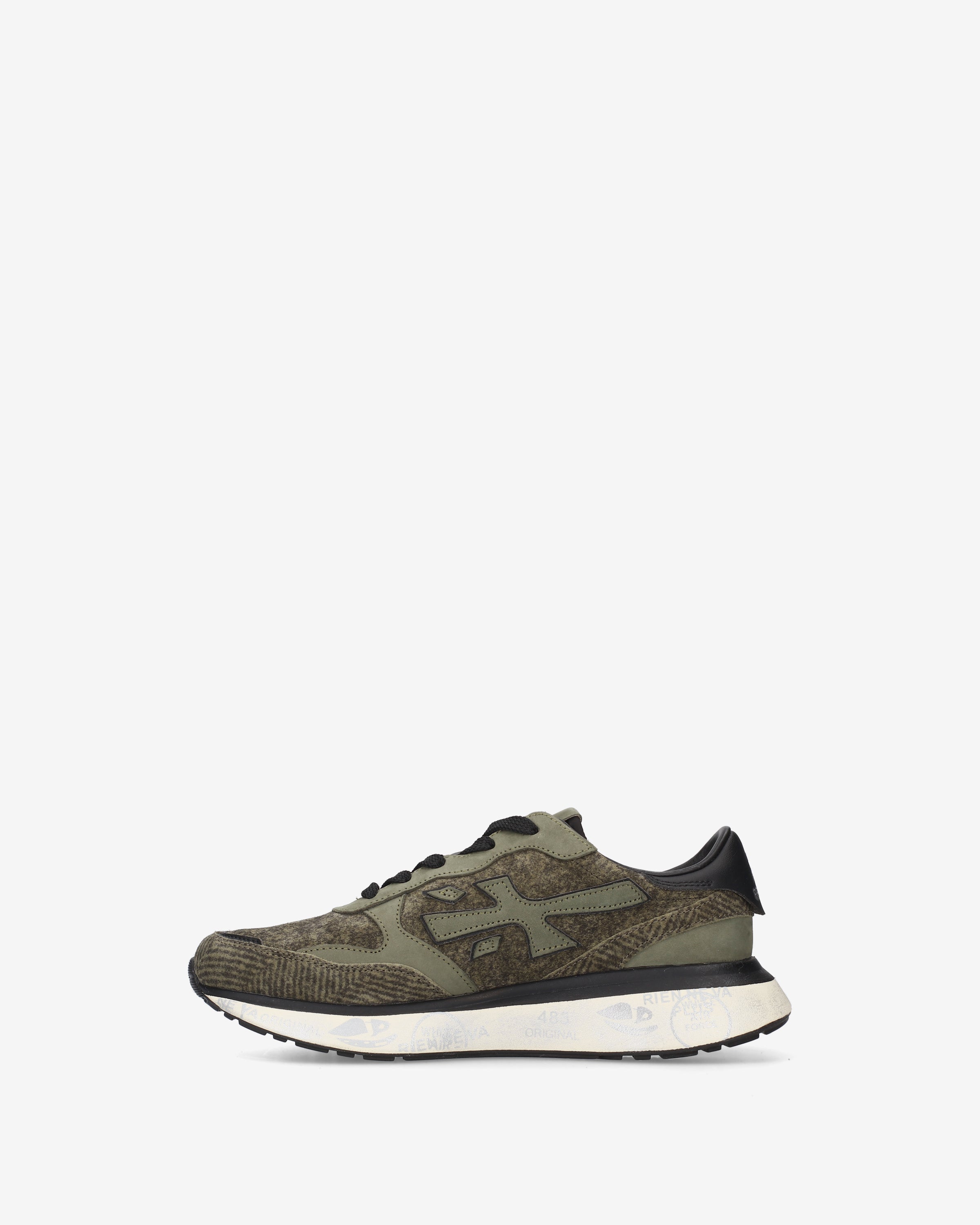 Premiata Lauryn 8550 sneakers vert olive femme