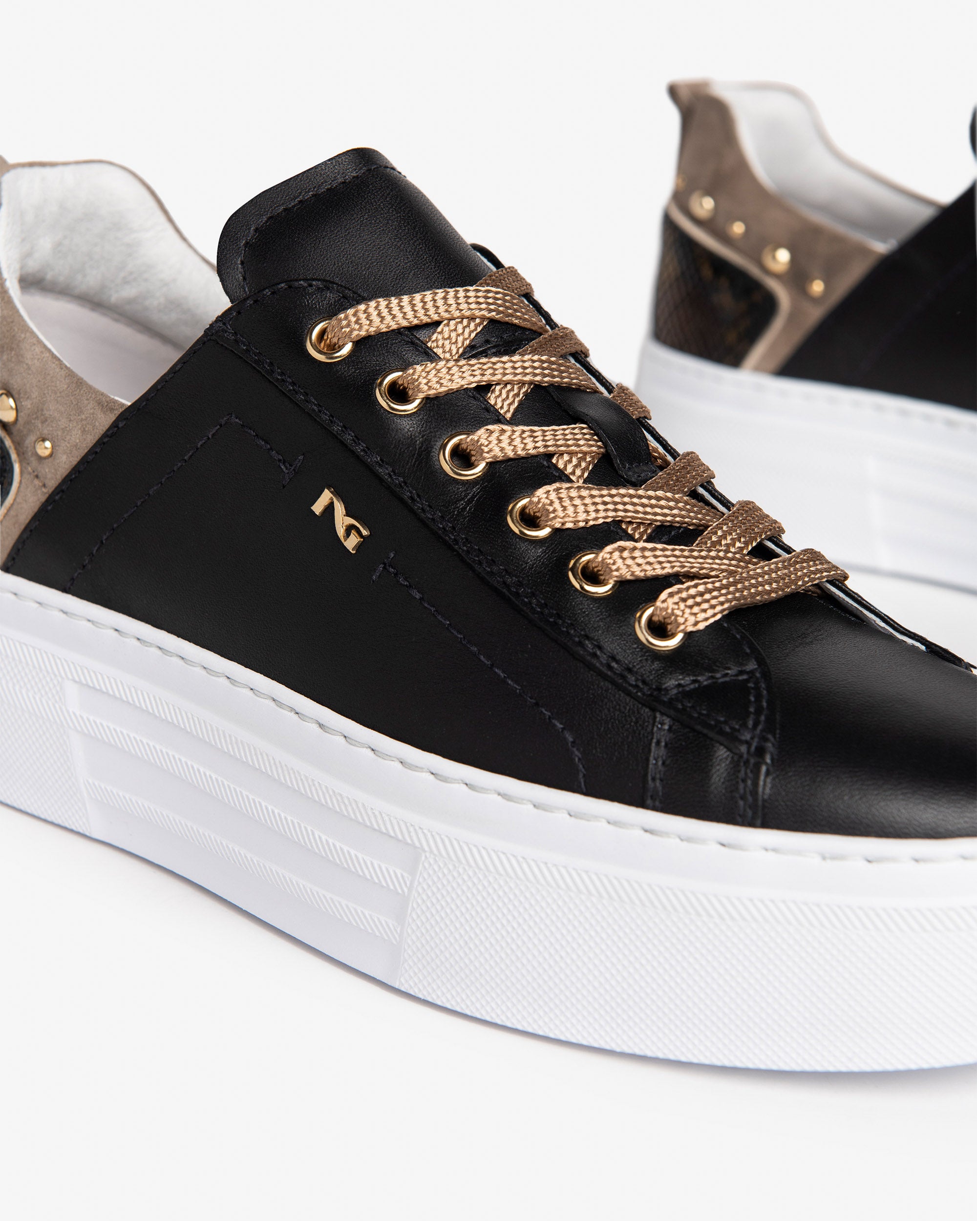 Nero Giardini Sneakers baskets cuir femme pointure 38