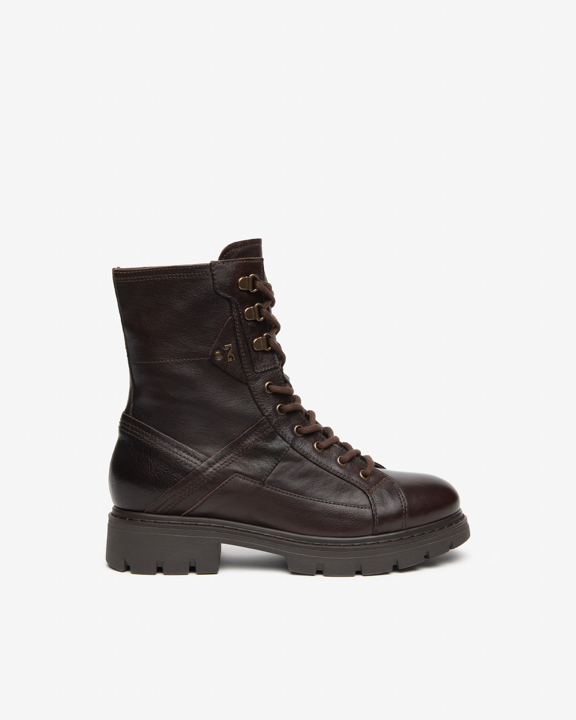 Nero Giardini Combat Boots rangers cuir femme