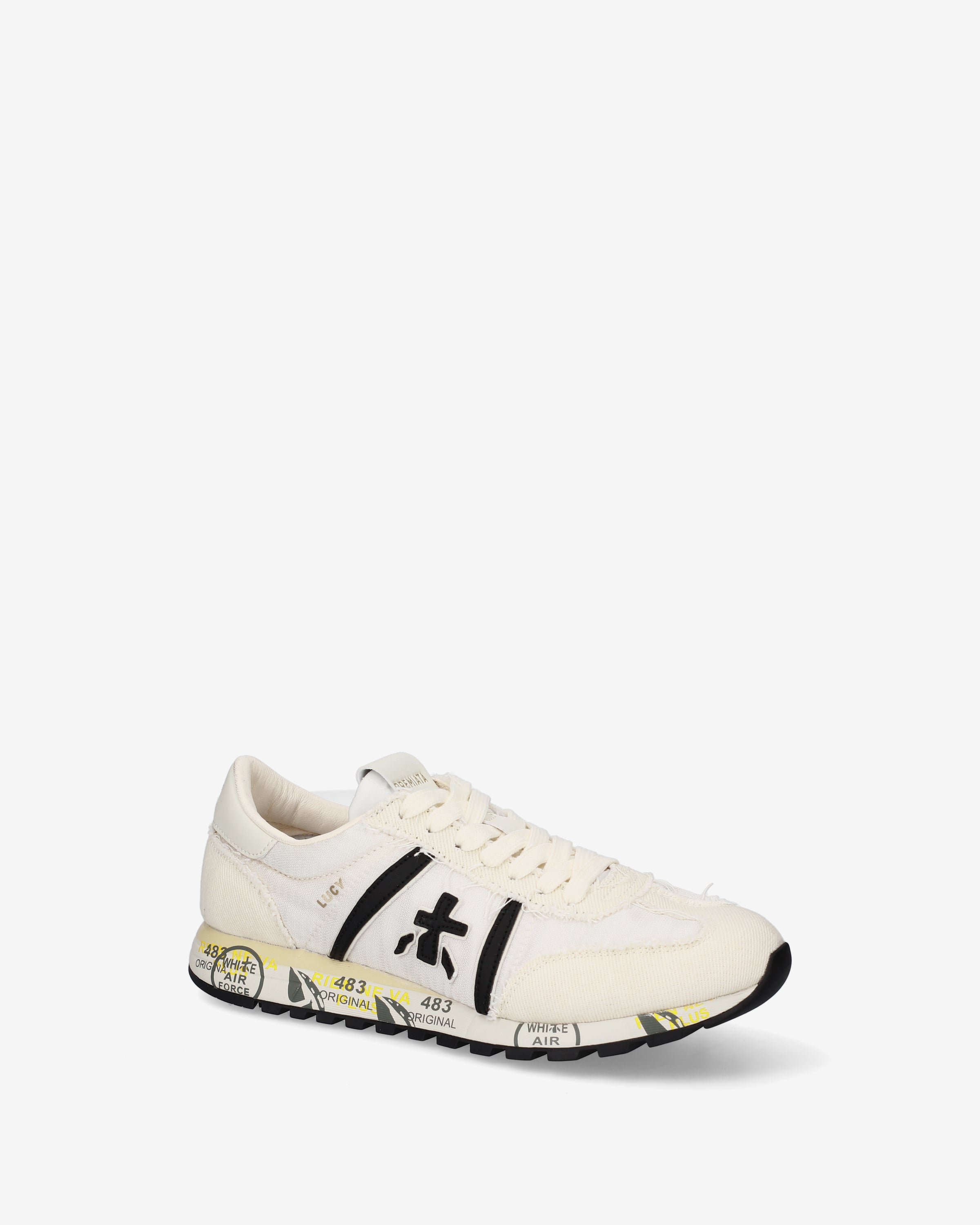 Premiata Lucyd 0.1 8139 sneakers toile crème femme
