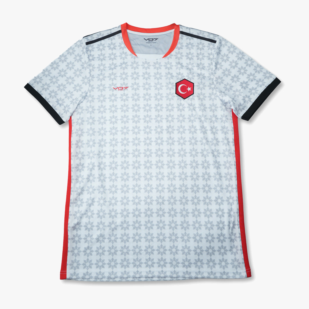 VO7 Turquie White maillot foot homme blanc