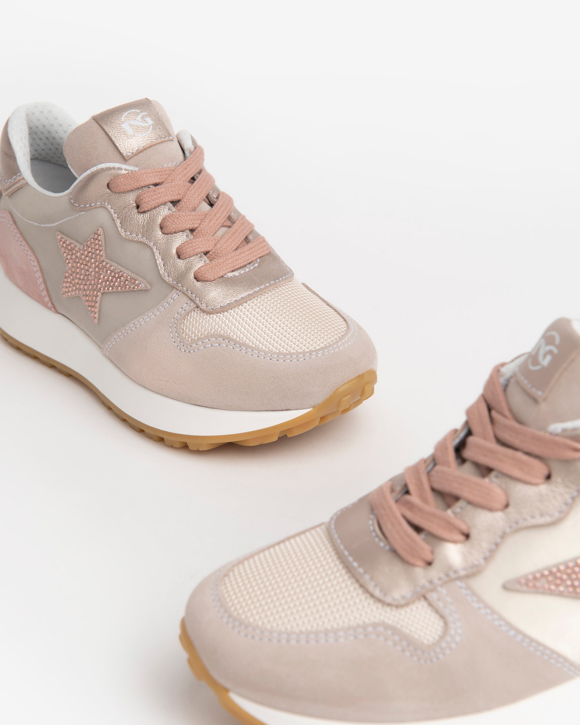 Nero Giardini Sneakers baskets fille cuir étoile 31-39