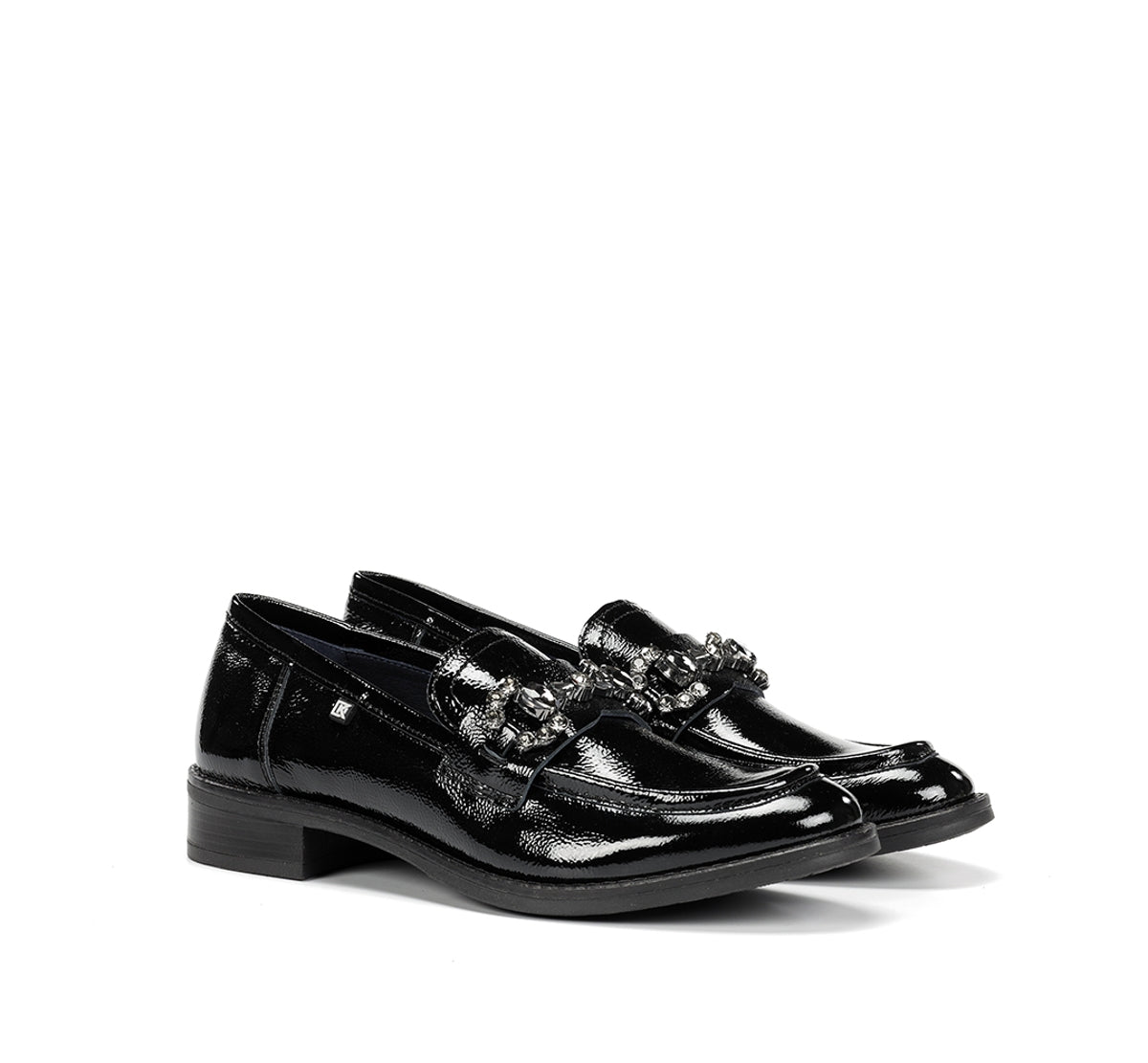 Dorking by Fluchos Harvard D9118 mocassin femme noir