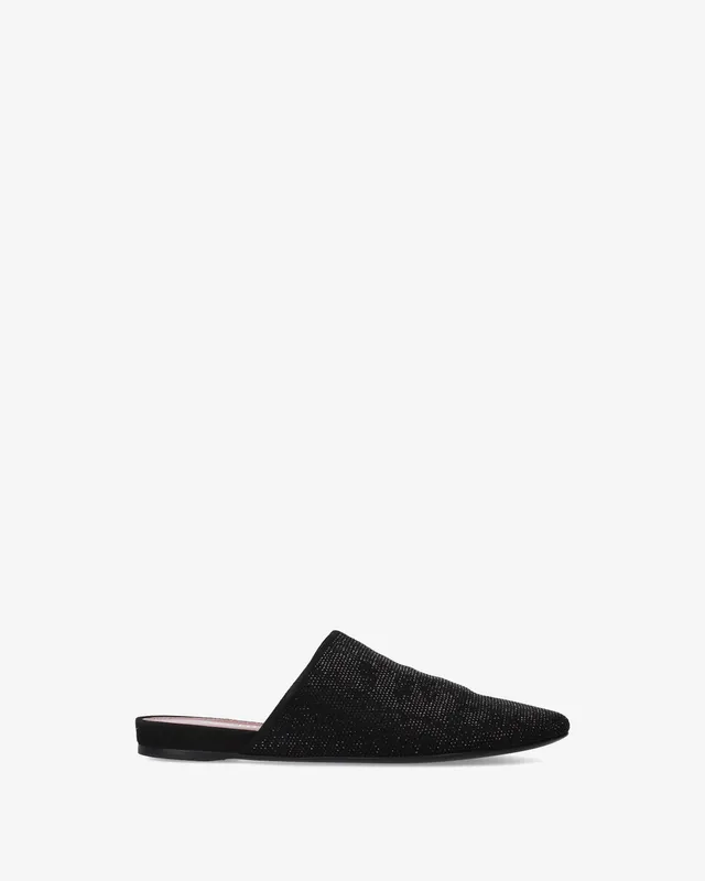 Premiata Mule Crystal mules noir sequins femme