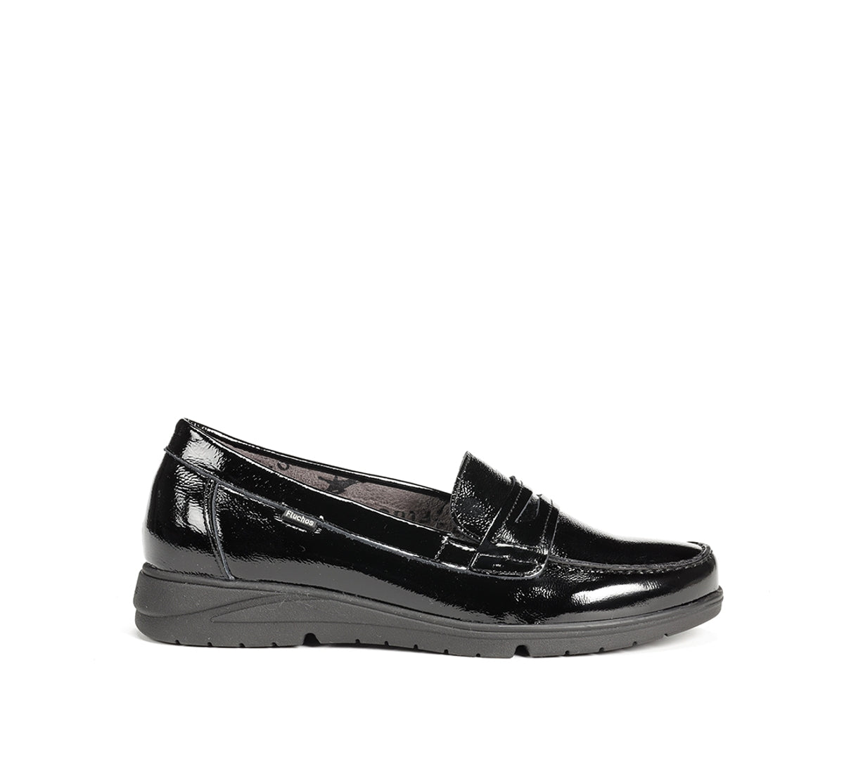 Fluchos Styll F1835 mocassin noir semelle crantée
