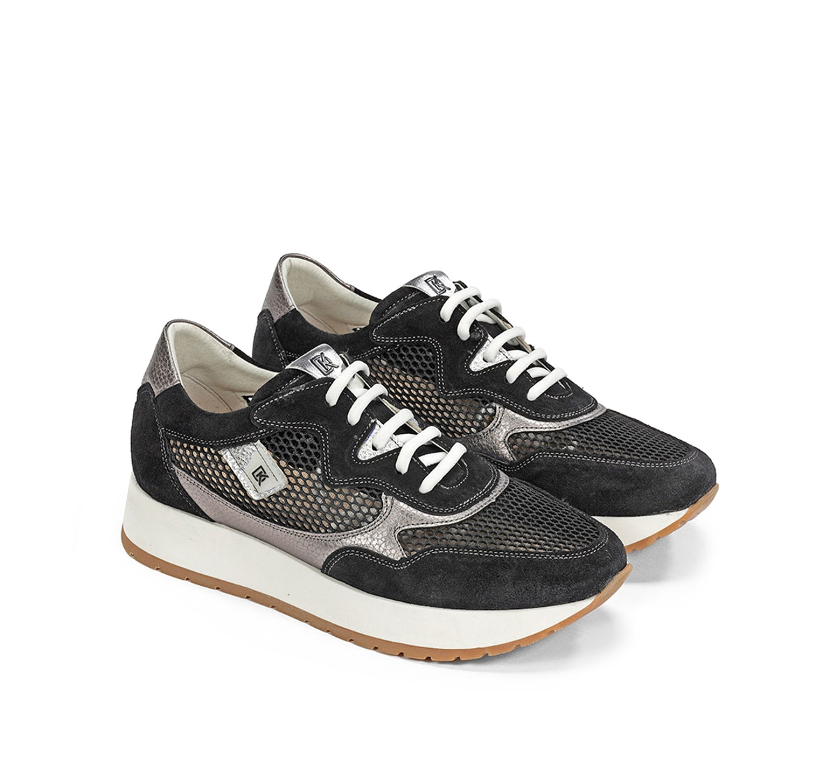 Fluchos Dorking Split D9473 basket femme noire