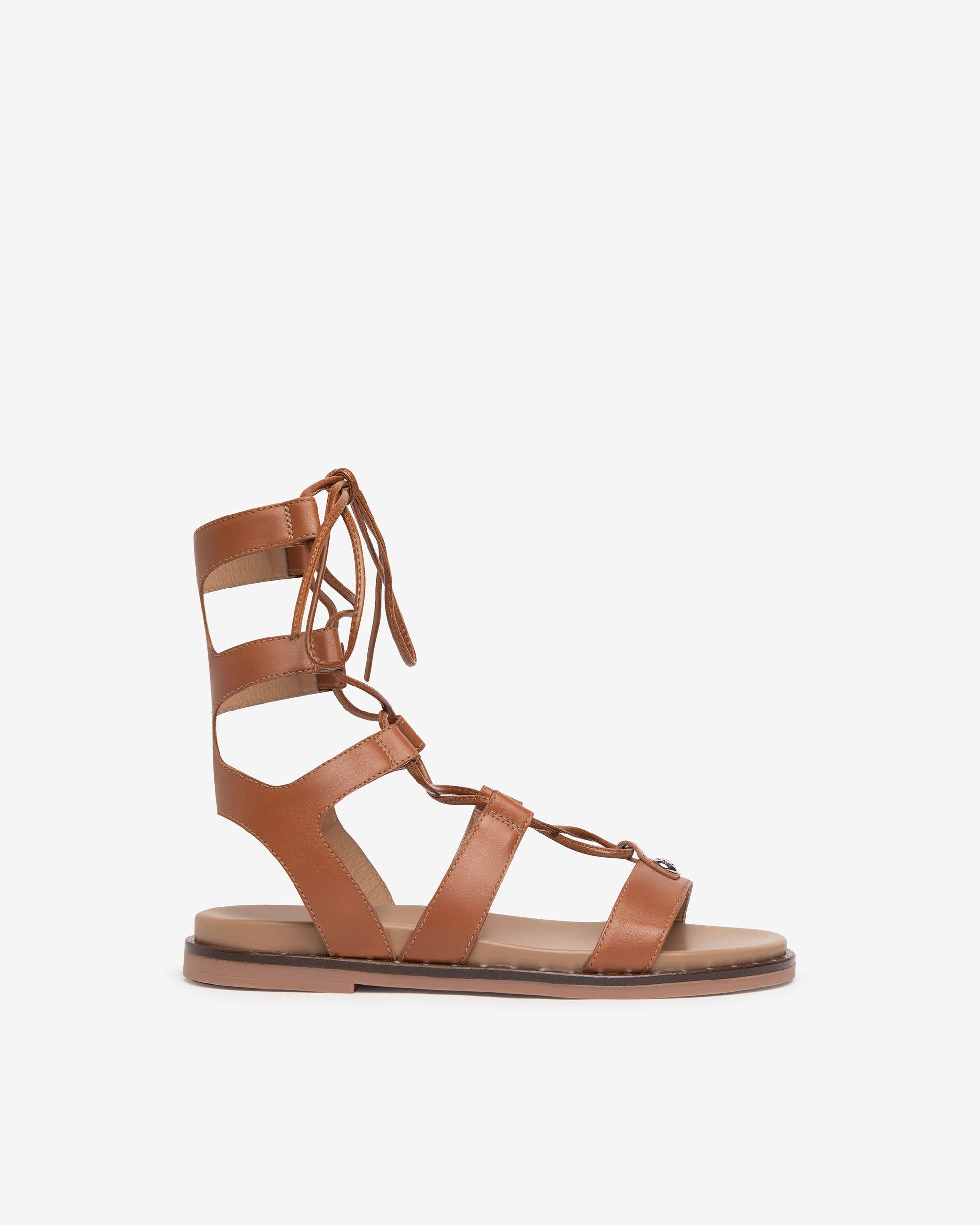 Nero Giardini Sandals sandales cuir femme plates