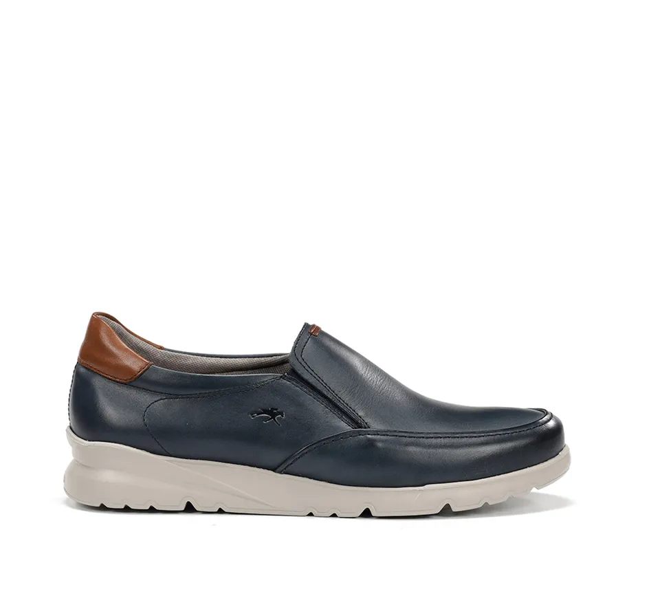 Fluchos Daryl F1458 Slip On Bleu Sans Lacets