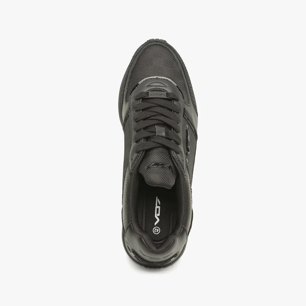 VO7 Milan Square Dark sneakers cuir noir pointure 44