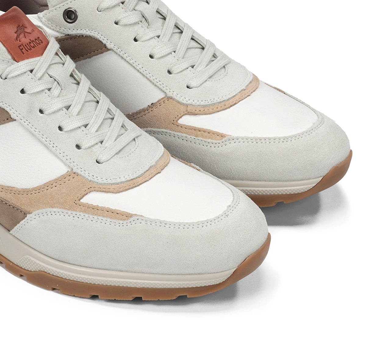 Fluchos Louis F2190 baskets homme blanc cuir