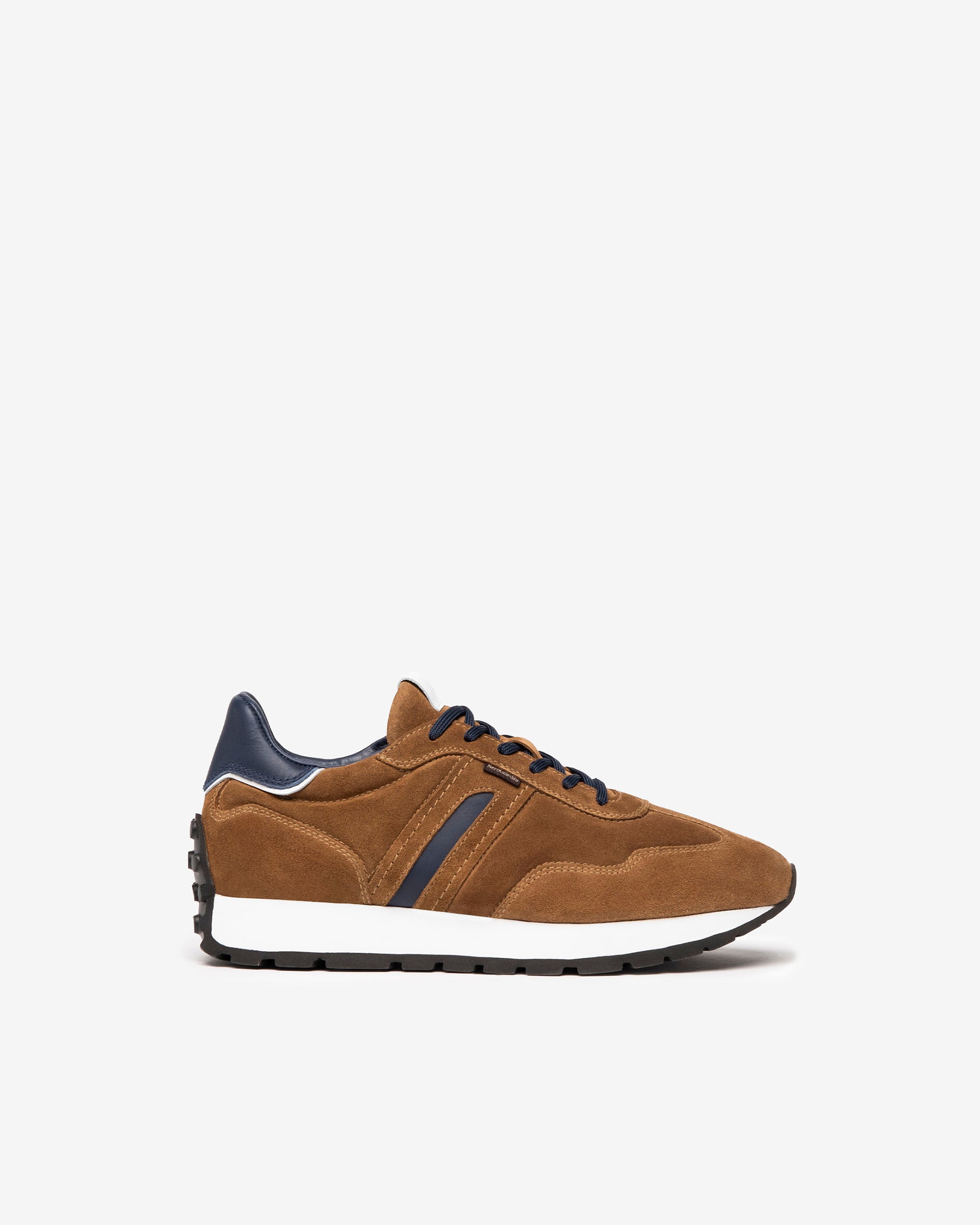 Nero Giardini Sneakers baskets daim homme made in Italy