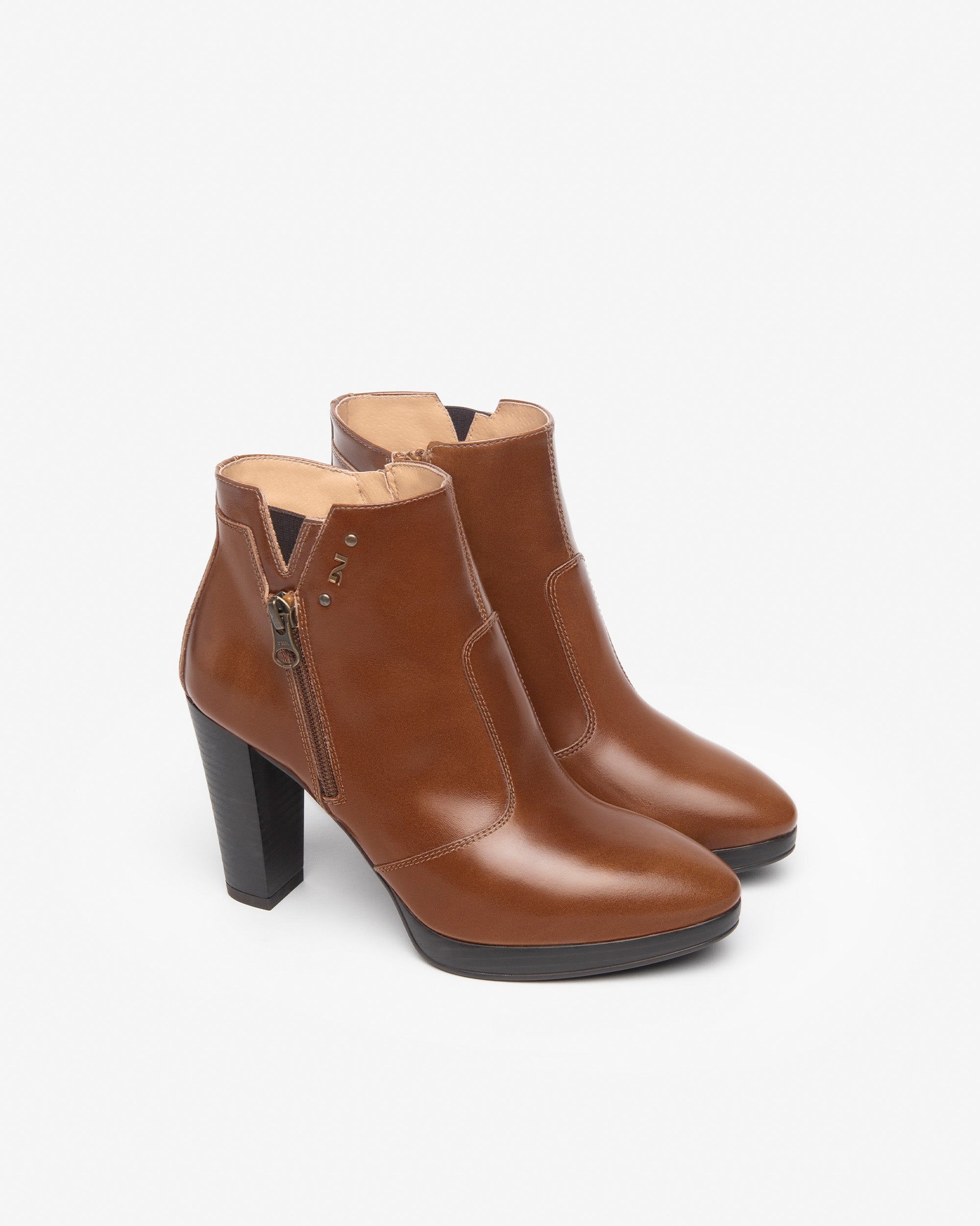 Nero Giardini Ankle Boots bottines cuir femme 38 hiver