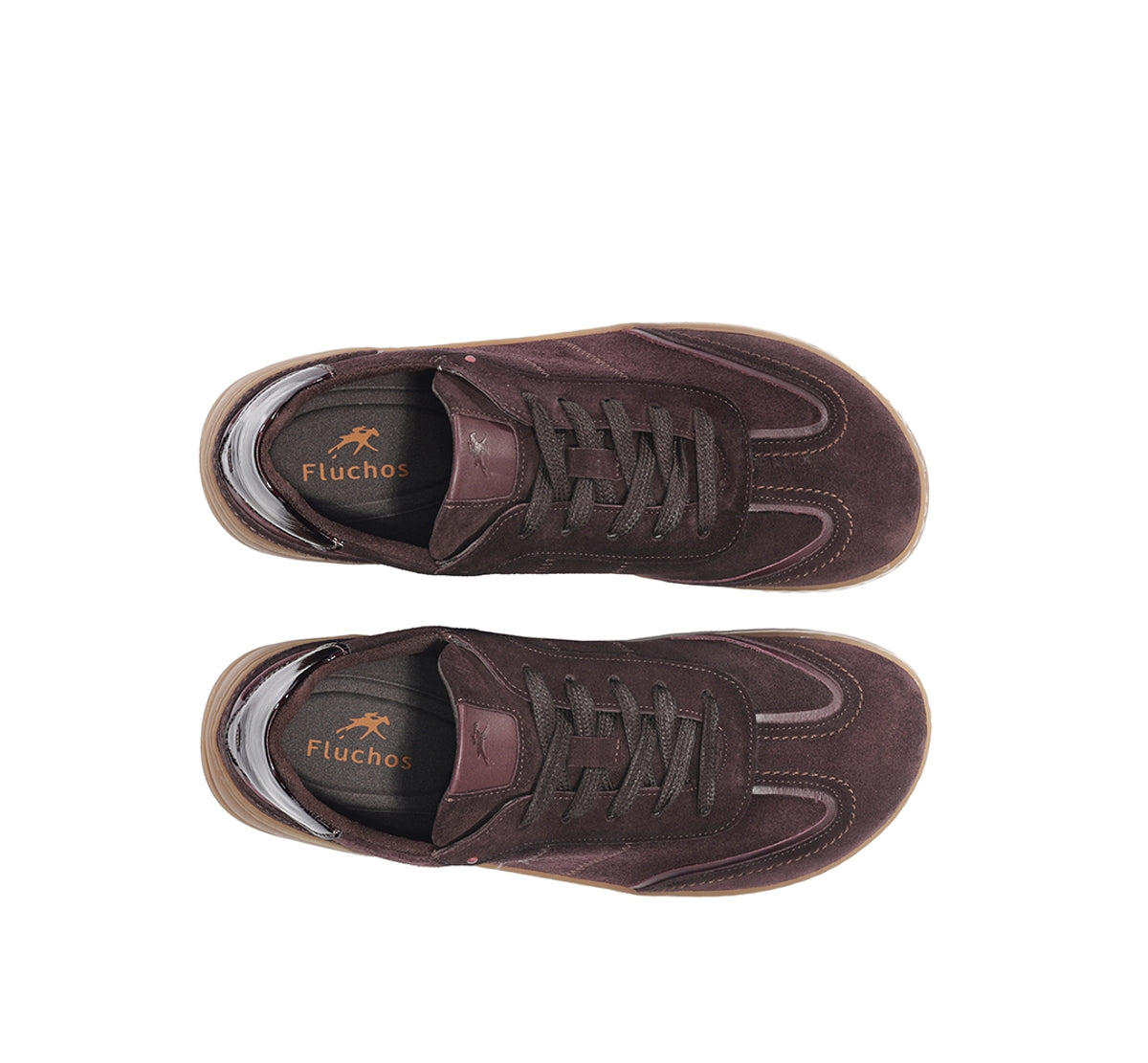Fluchos Jungle F2554 baskets femme violet cuir