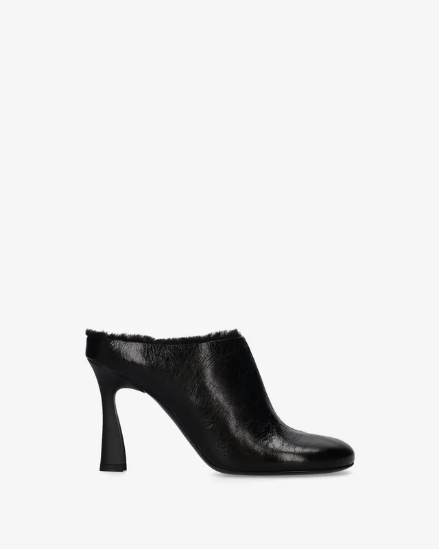 Premiata Mules & Slippers Shearling Mules Down mules noir 38