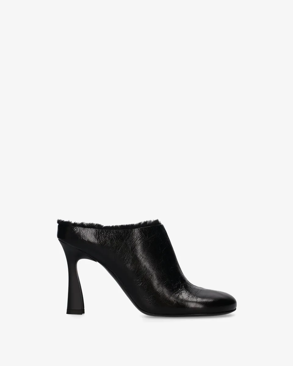 Premiata Mules & Slippers Shearling Mules Down mules noir 38