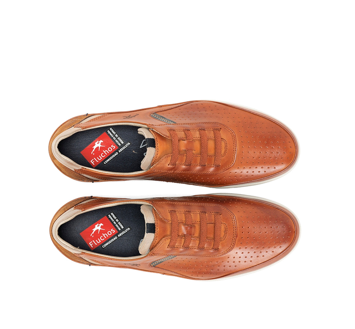 Fluchos Jaden F1736 basket marron homme cuir