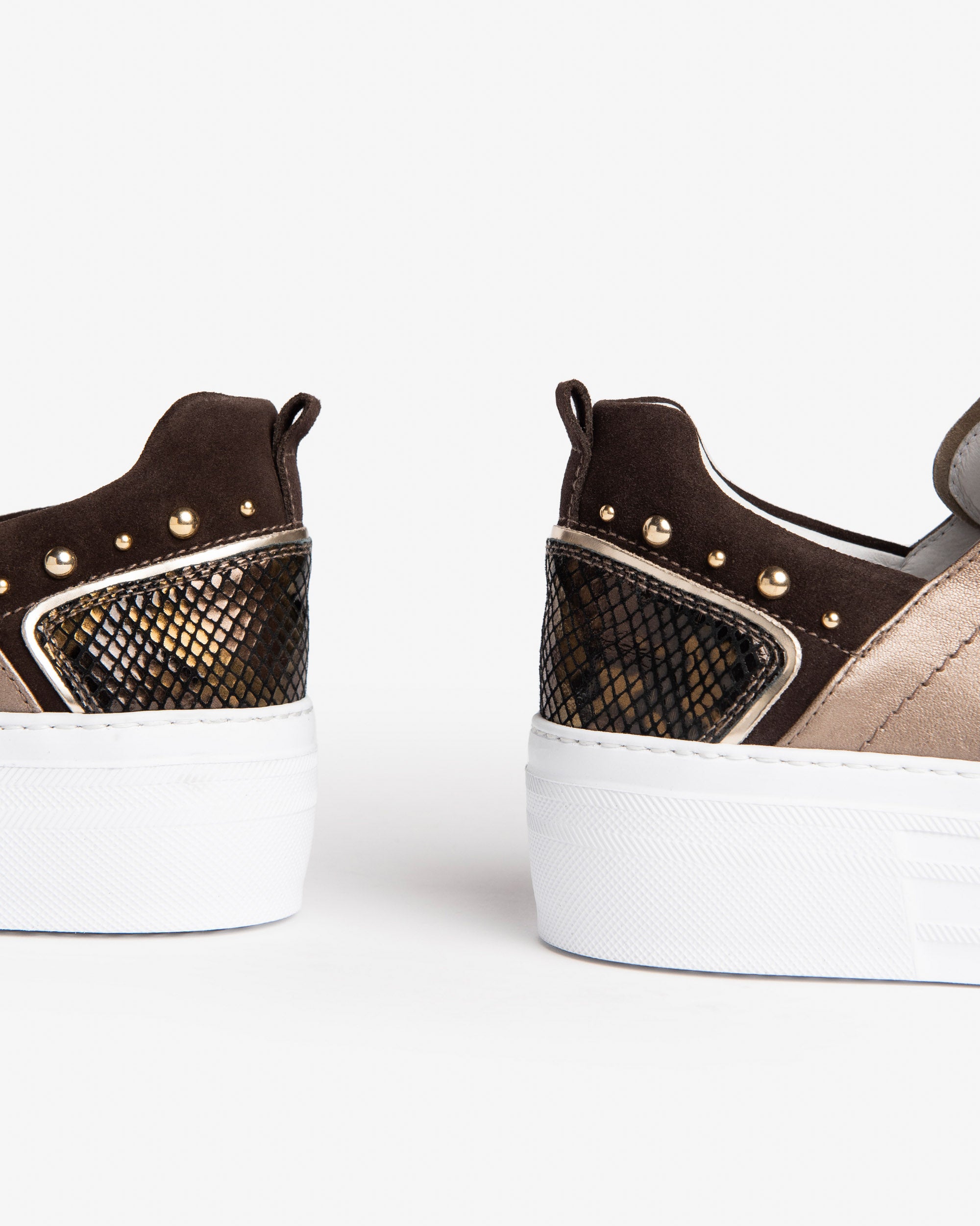 Nero Giardini Sneakers baskets femme cuir daim