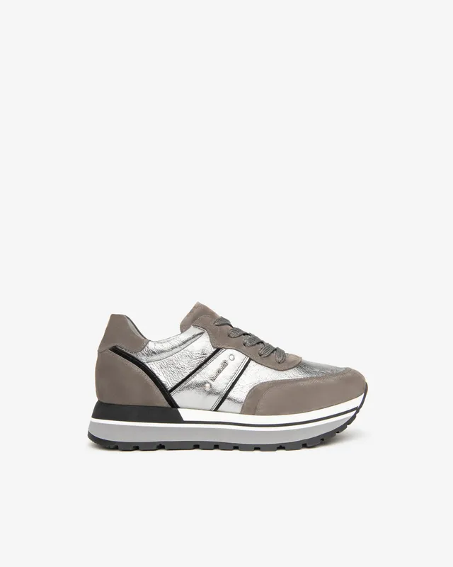 Nero Giardini Sneakers baskets cuir suède femme