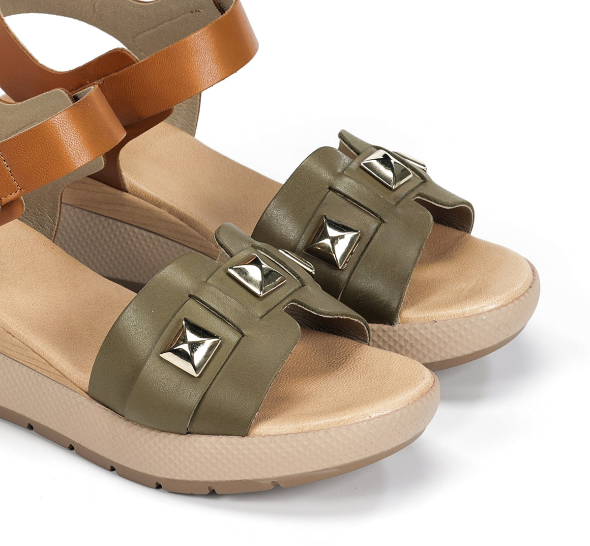 Fluchos Dorking Ever D9497 sandale verte femme confort