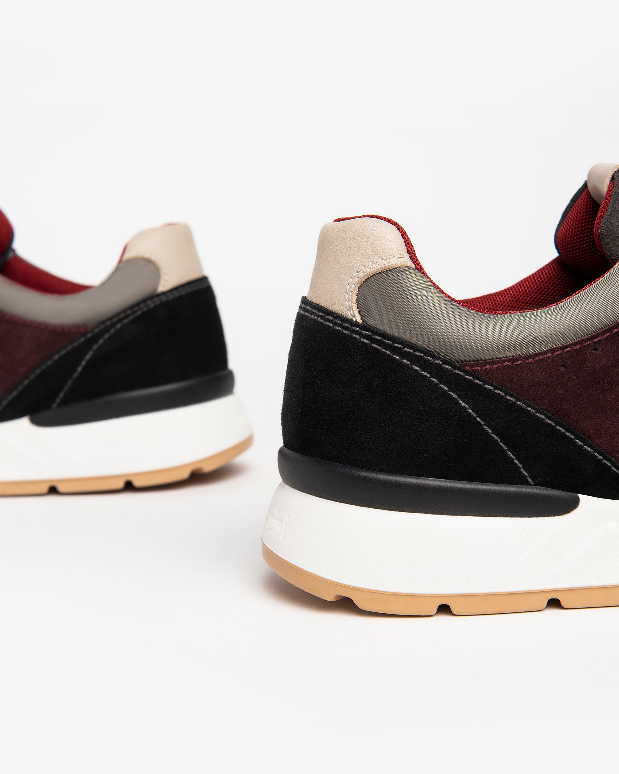Nero Giardini Sneakers baskets daim cuir toile homme