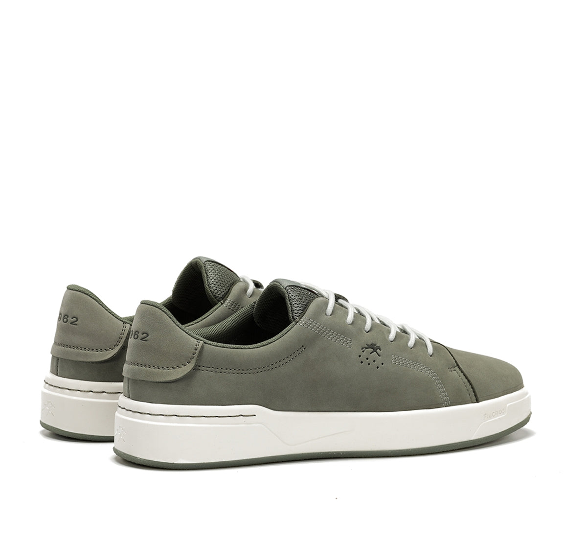 Fluchos Nadal F2377 baskets homme vertes à lacets