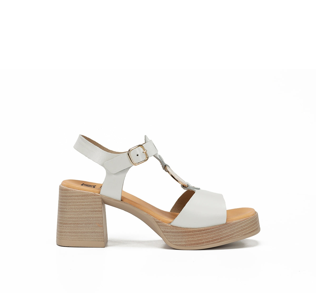 Dorking Diamond D9593 sandale femme blanche talon