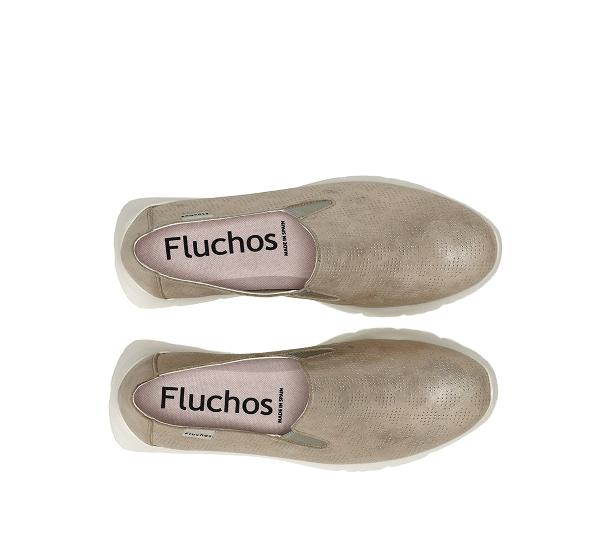 Fluchos Eira F1926 baskets femme doré confort
