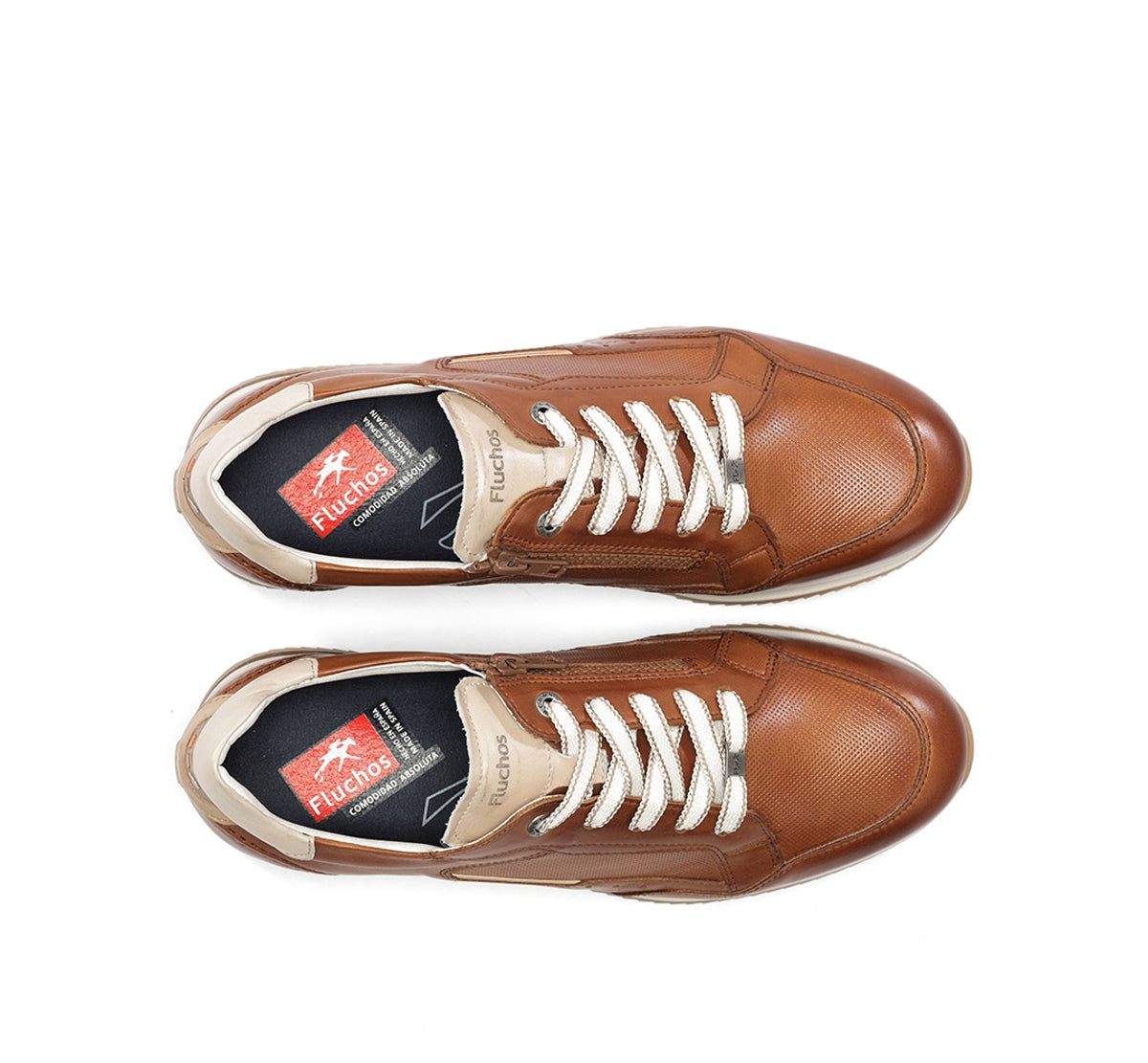 Fluchos Samir F2187 Baskets Homme Marron Confort