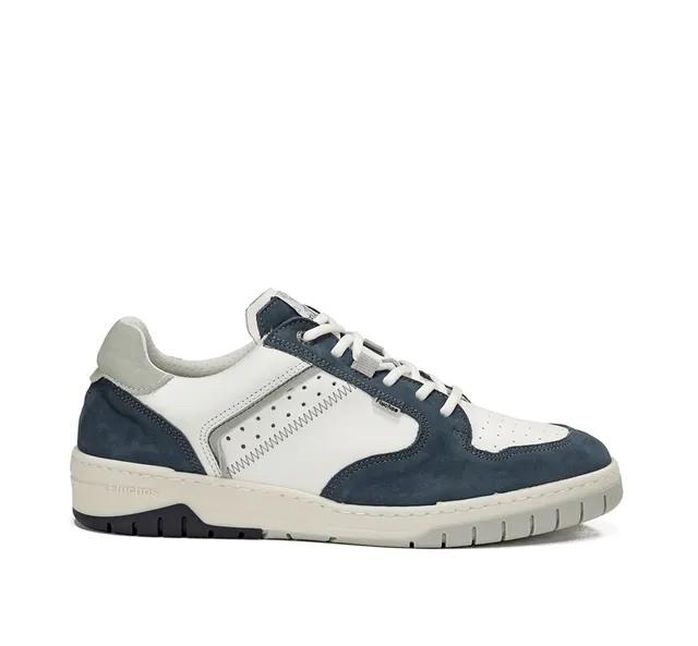 Fluchos Roger F1954 baskets homme bleu cuir