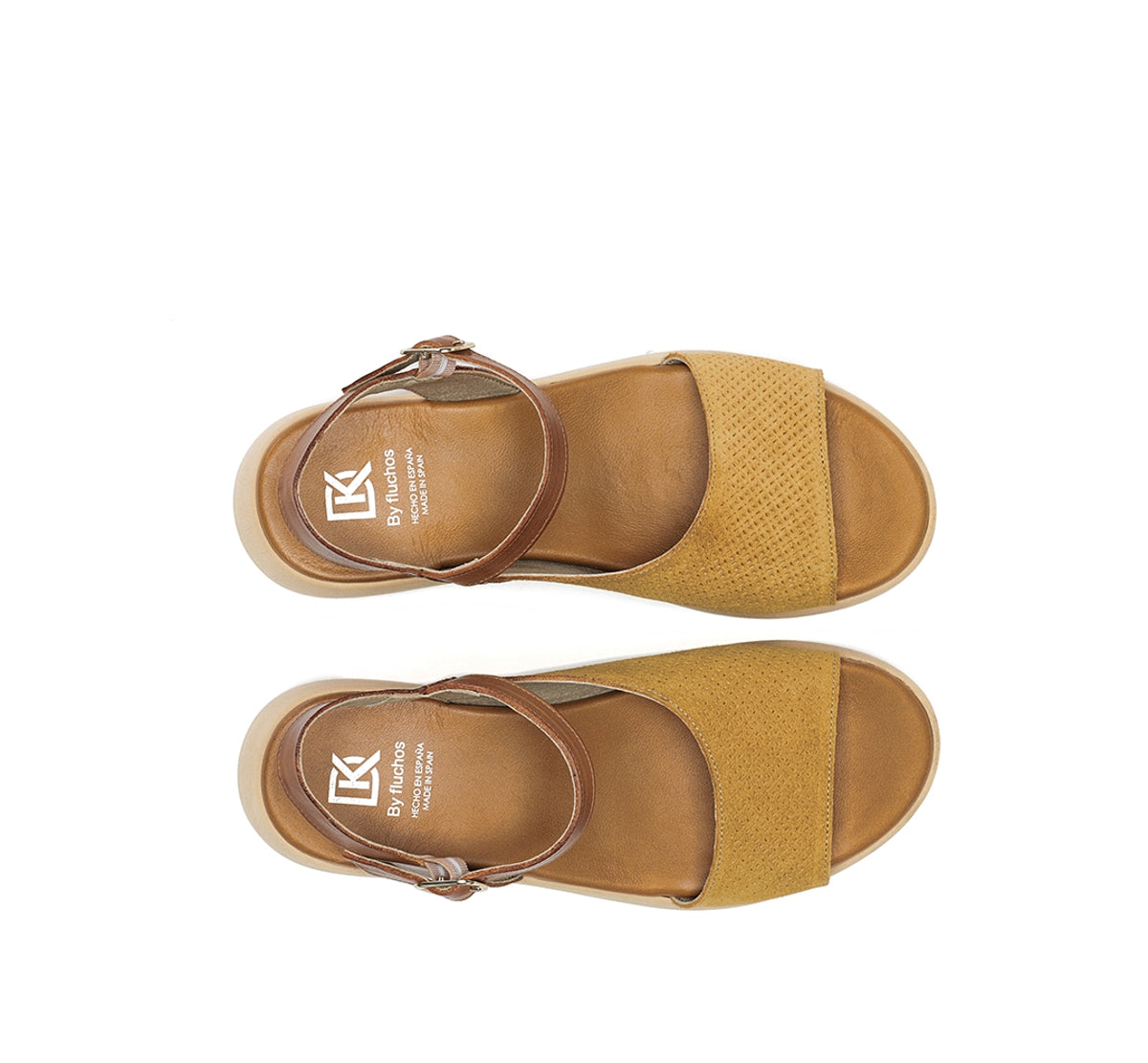 Dorking Gandia D9464 sandales marron femme 38