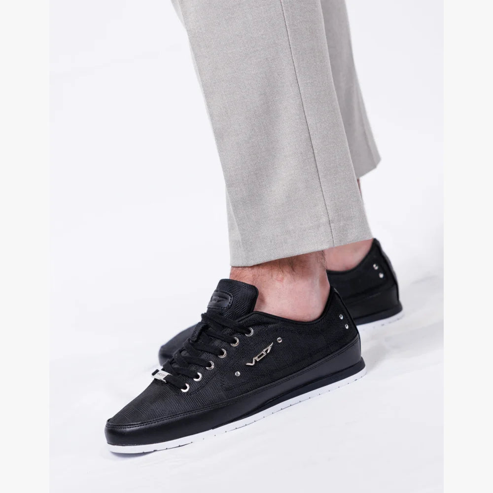 VO7 Yacht Square Black Sneaker Noire Damier Homme