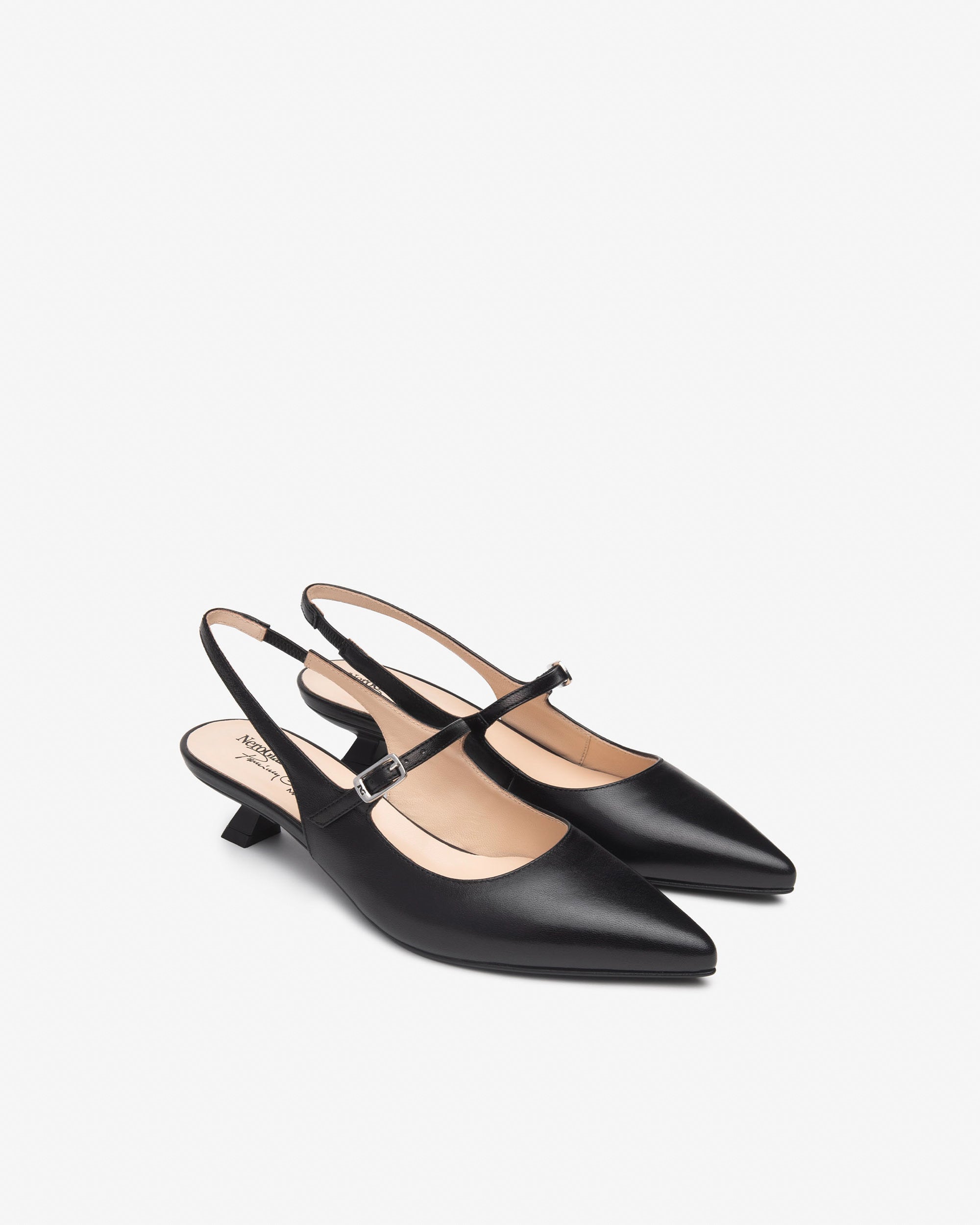 Nero Giardini Slingback escarpins cuir femme pointure 38