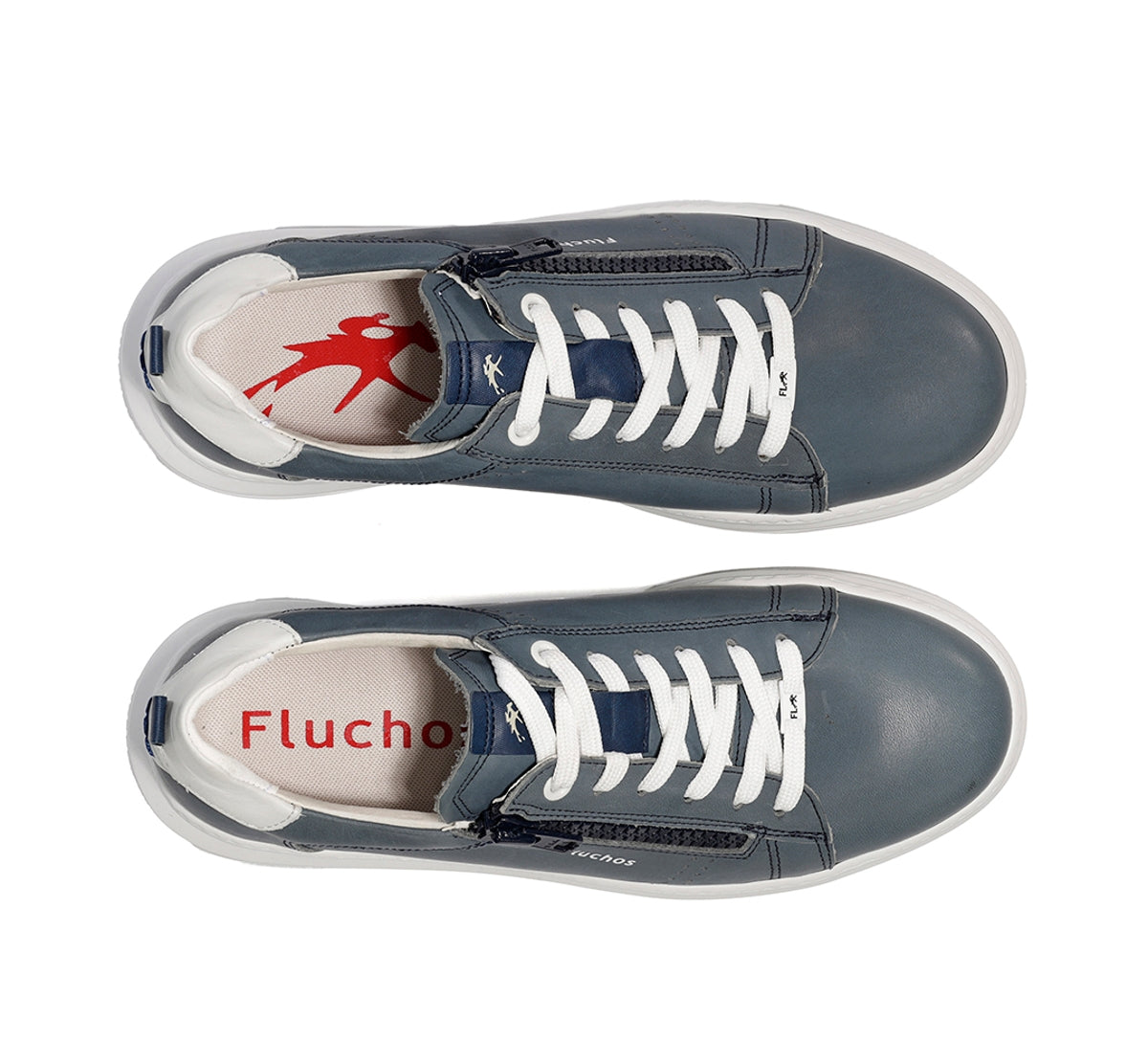 Fluchos Boston F1969 baskets homme bleu confort léger
