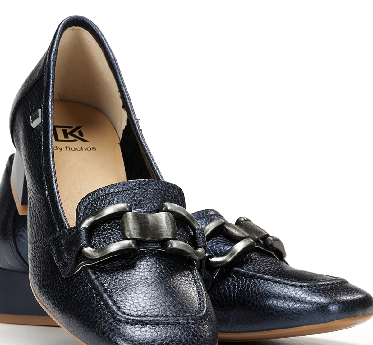 Dorking Gia D9303 chaussures bleu femme cuir