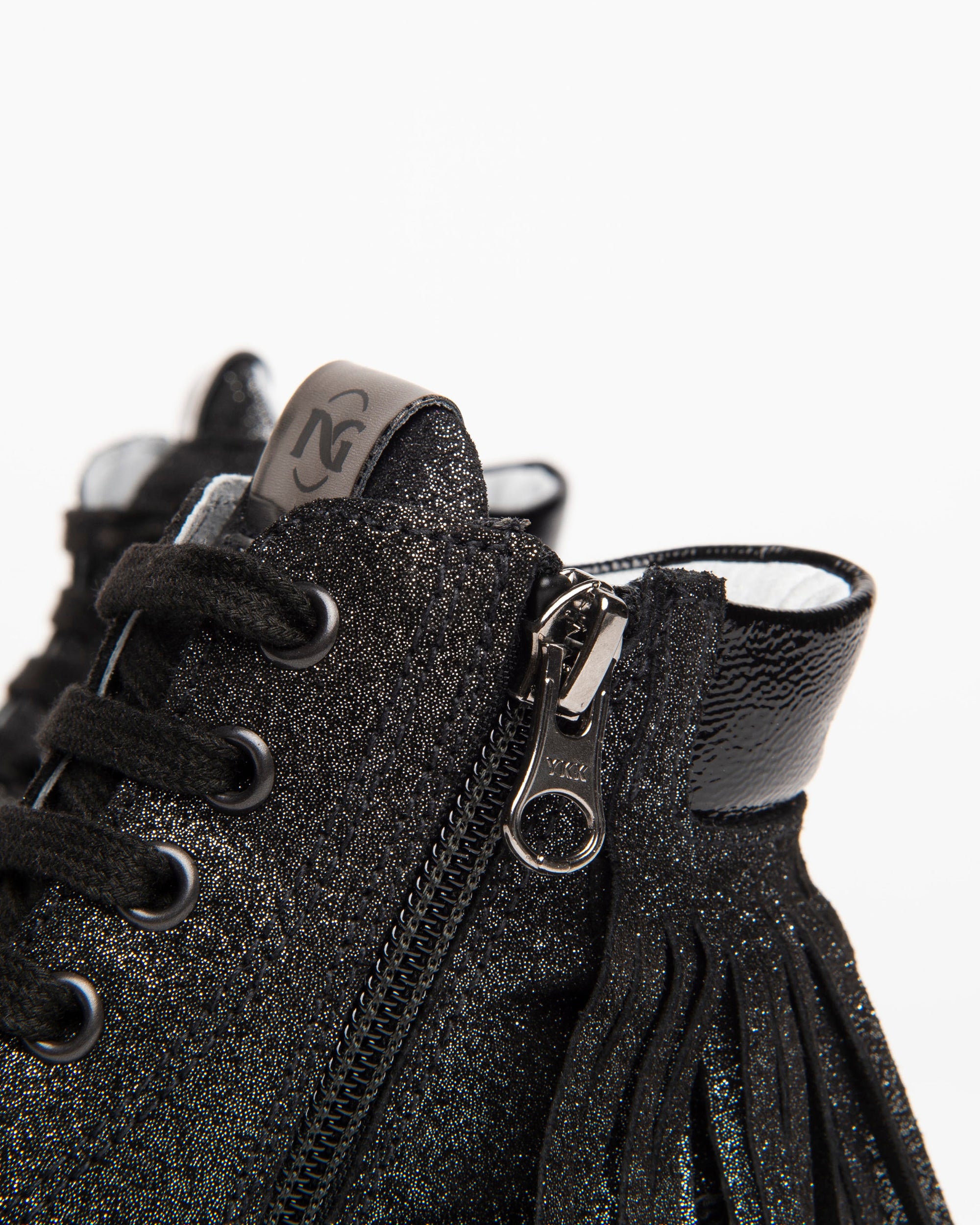 Nero Giardini Sneakers baskets cuir fille paillettes