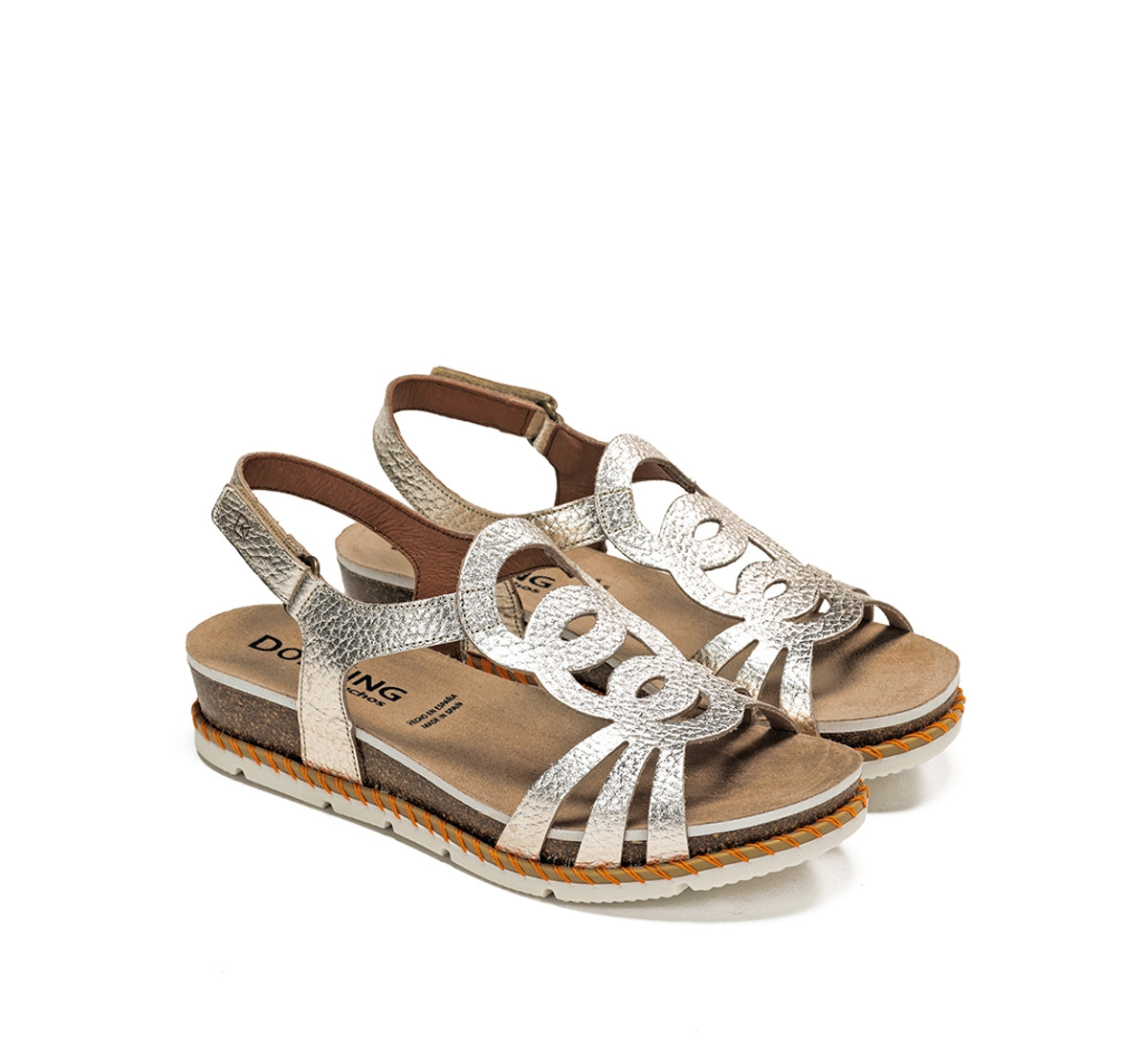 Dorking by Fluchos D9322 sandale dorée femme